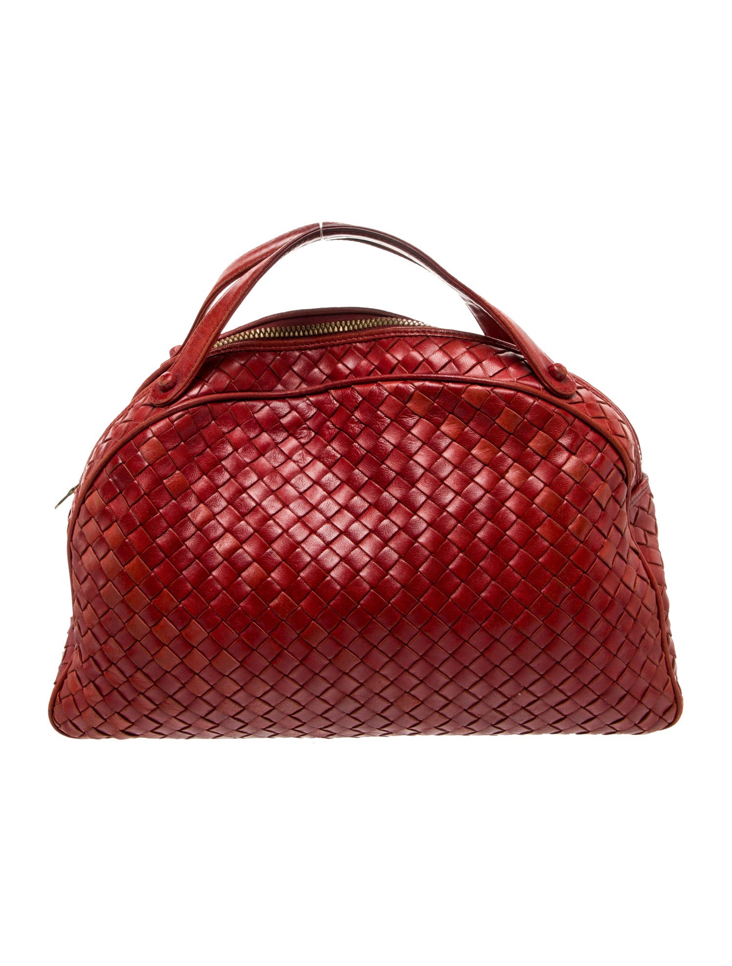 Bottega Veneta Intrecciato Top Handle Bag Vintage