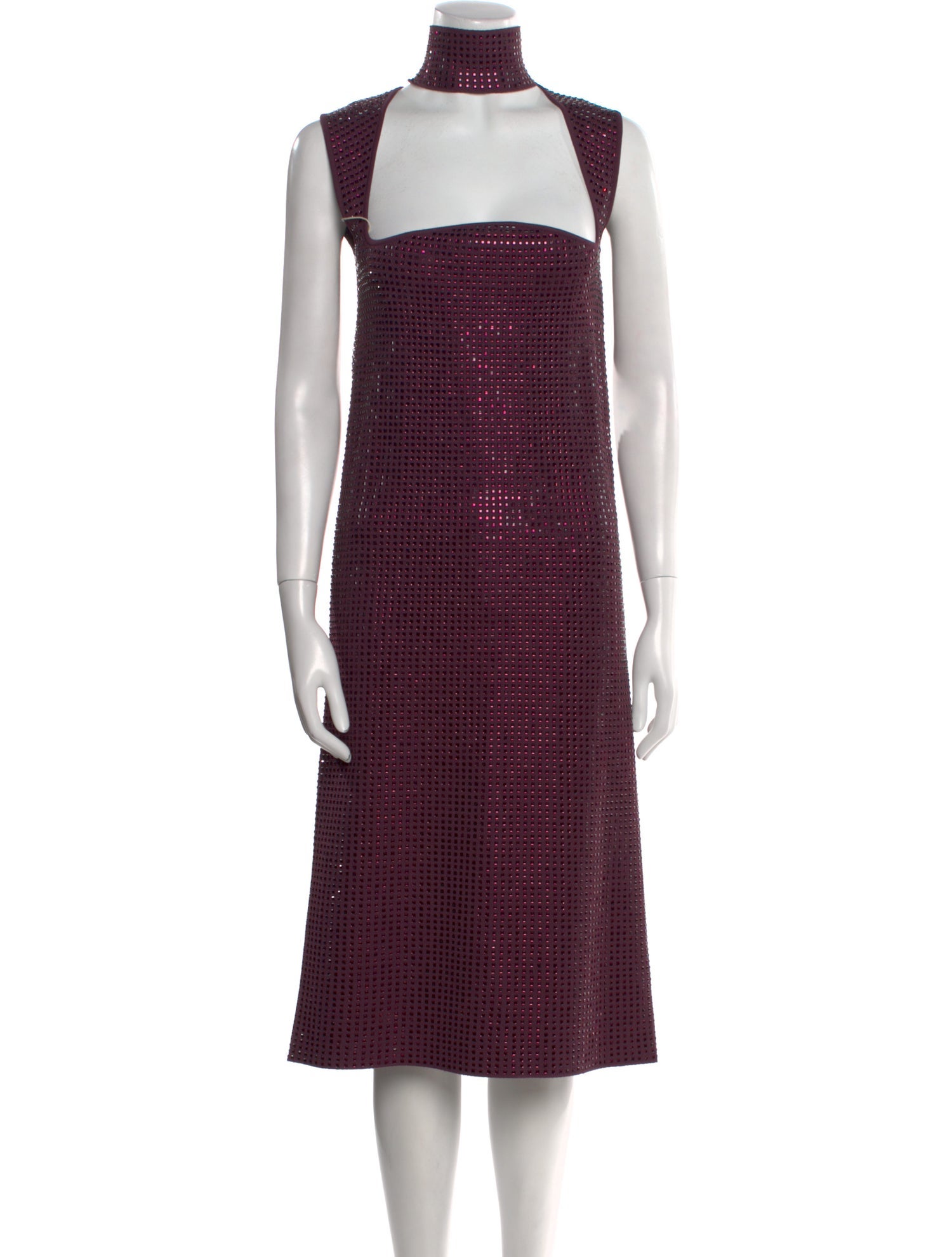Bottega Veneta Polka Dot Print Midi Length Dress w/ Tags