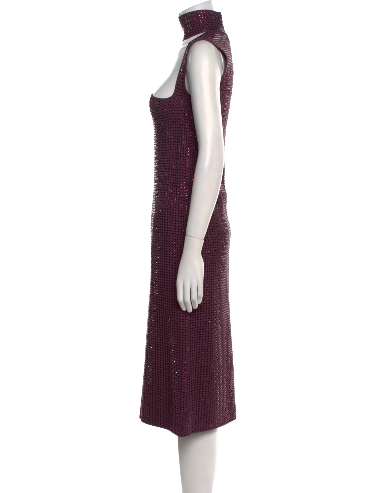 Bottega Veneta Polka Dot Print Midi Length Dress w/ Tags