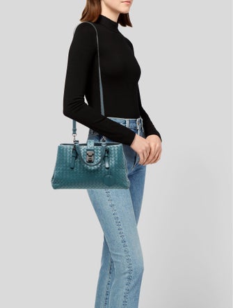 Bottega Veneta Intrecciato Roma Small