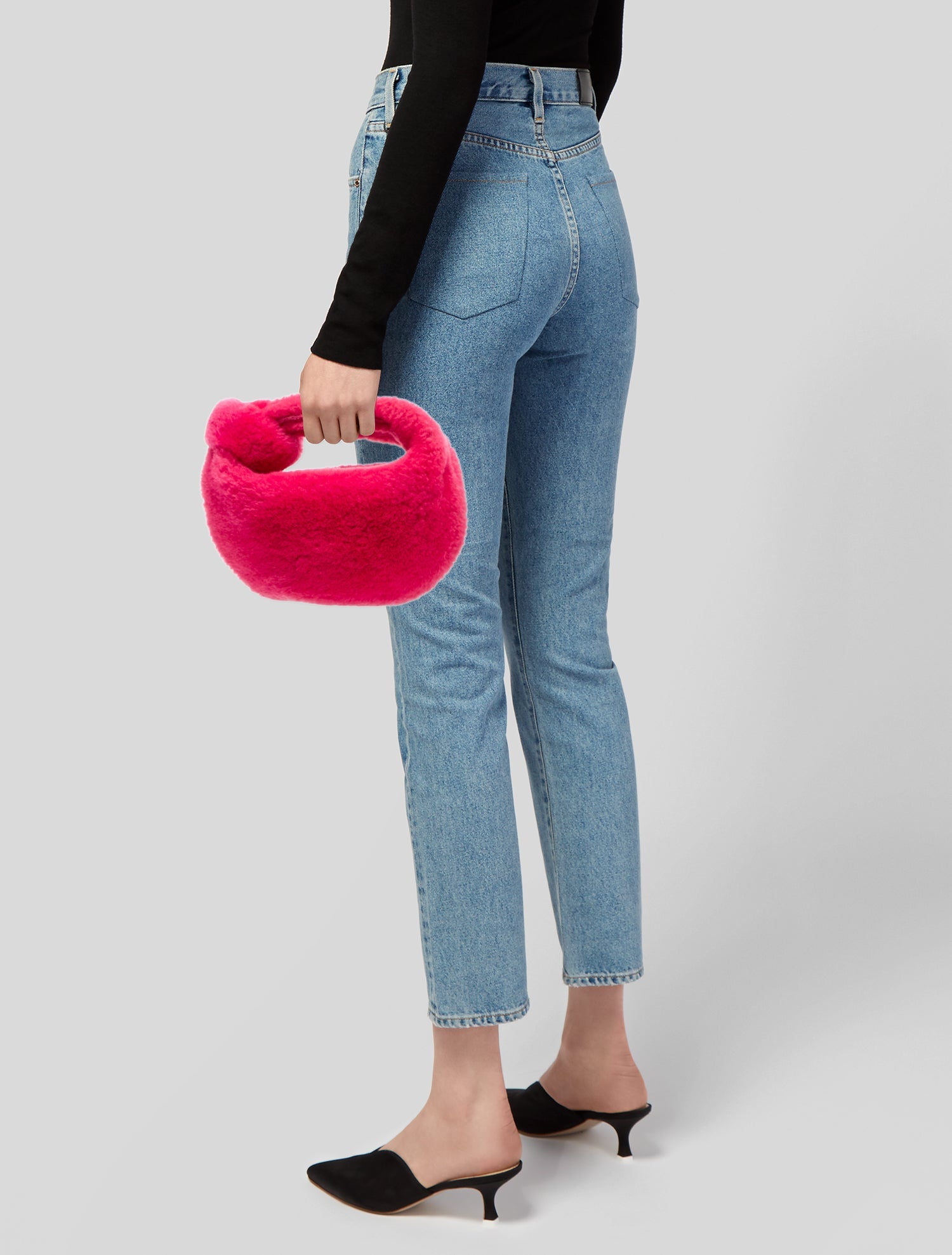 Bottega Veneta Shearling Jodie