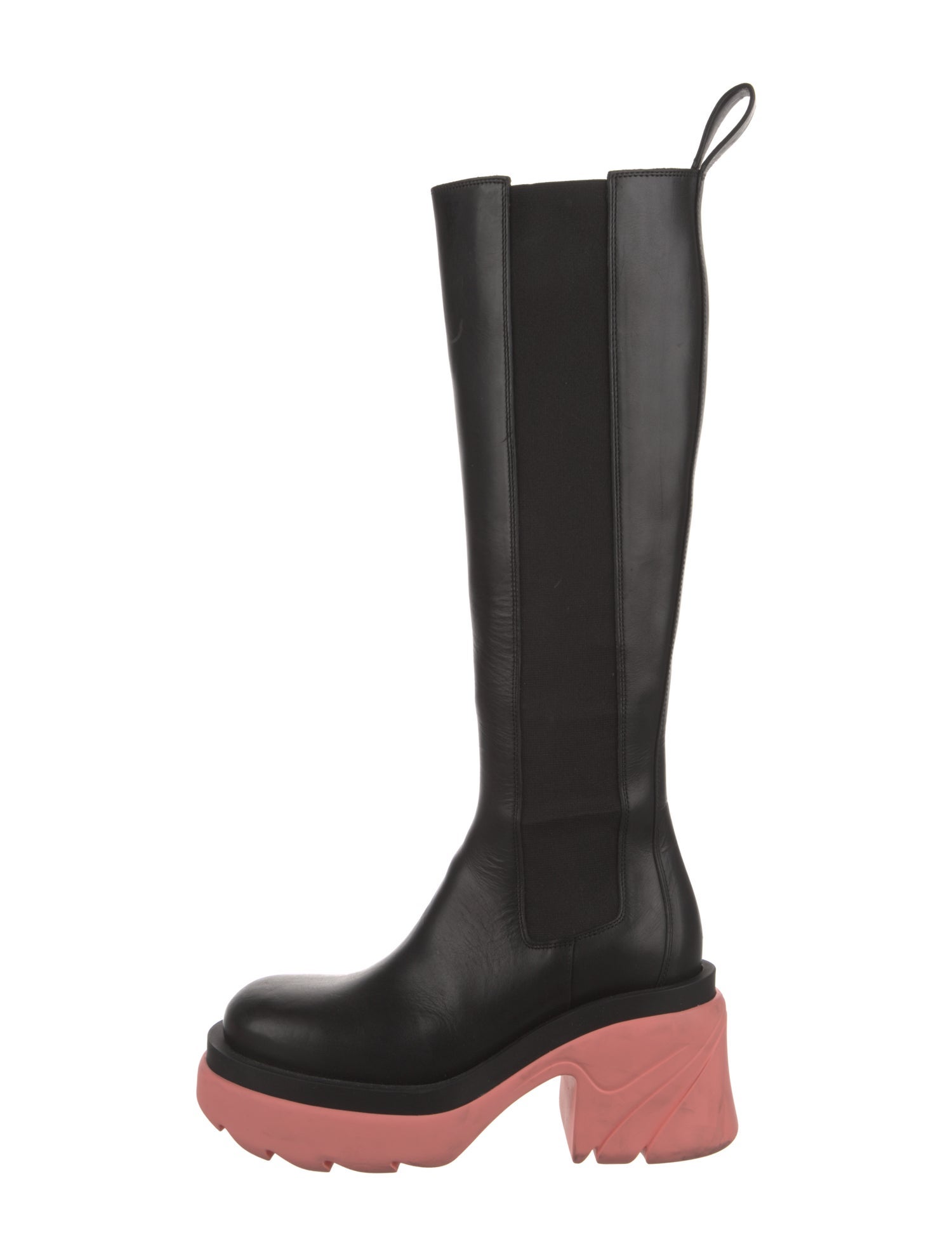 Bottega Veneta Leather Rain Boots