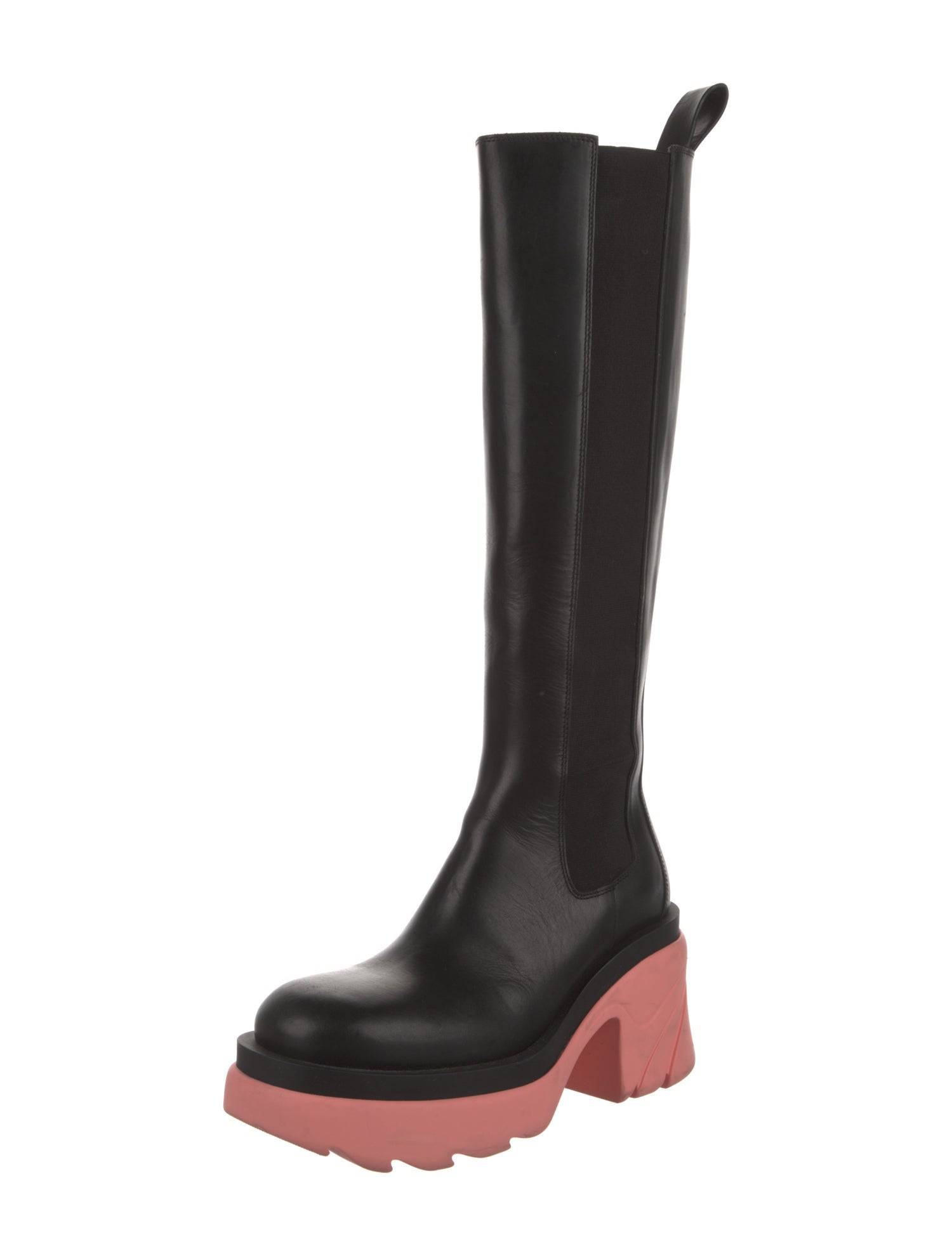 Bottega Veneta Leather Rain Boots