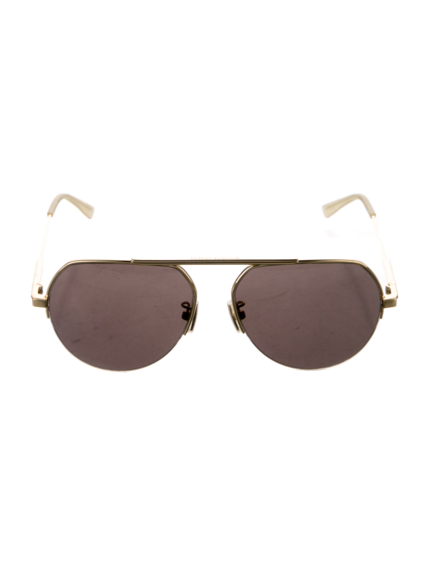 Bottega Veneta Aviator Tinted Sunglasses