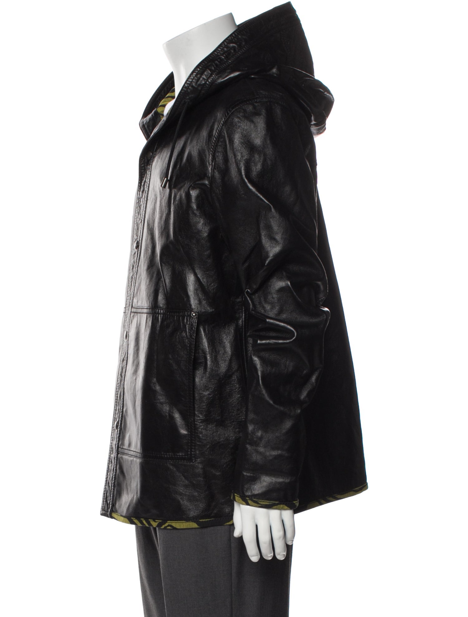 Bottega Veneta Lamb Leather Parka