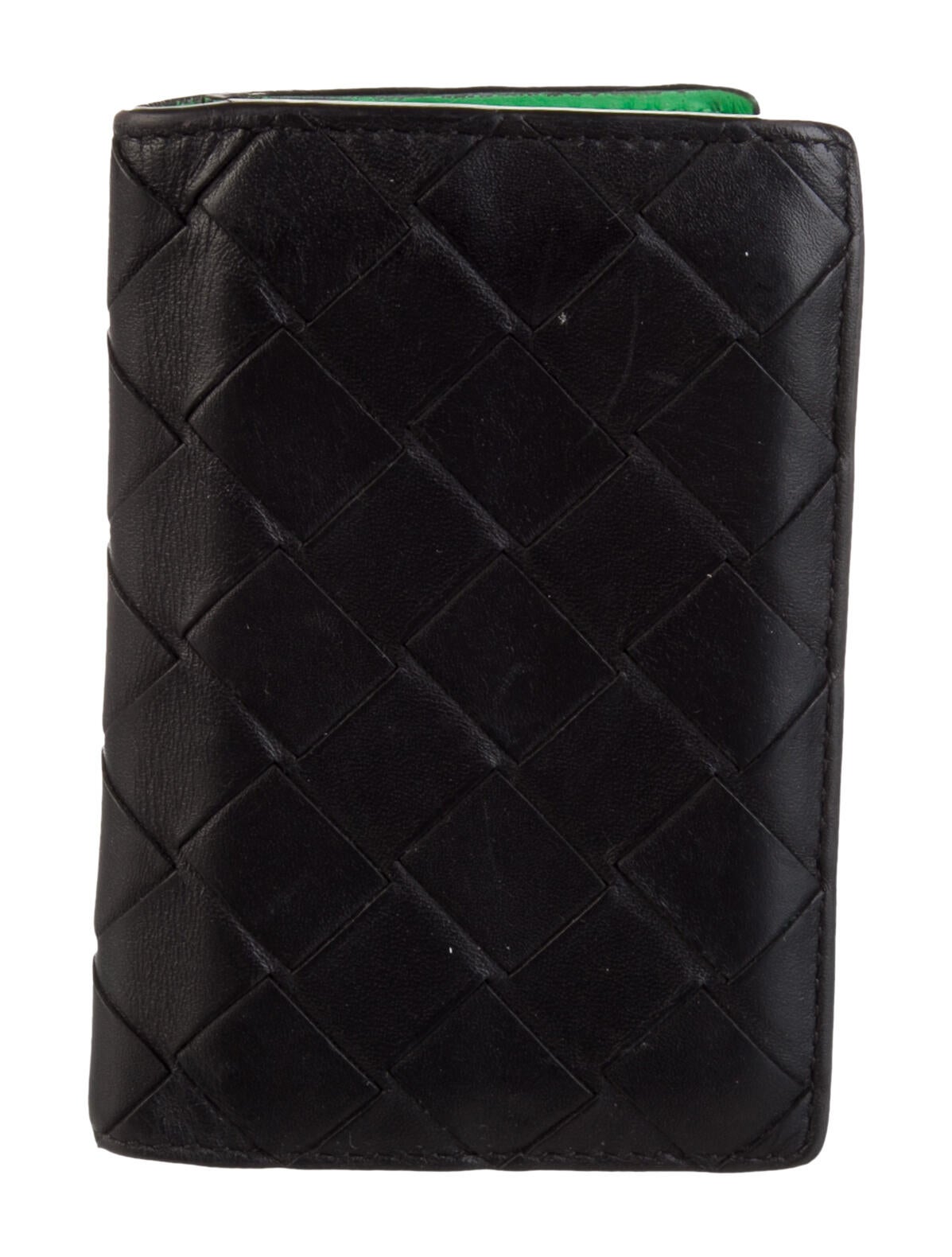 Bottega Veneta Intrecciato Weave Lambskin Wallet