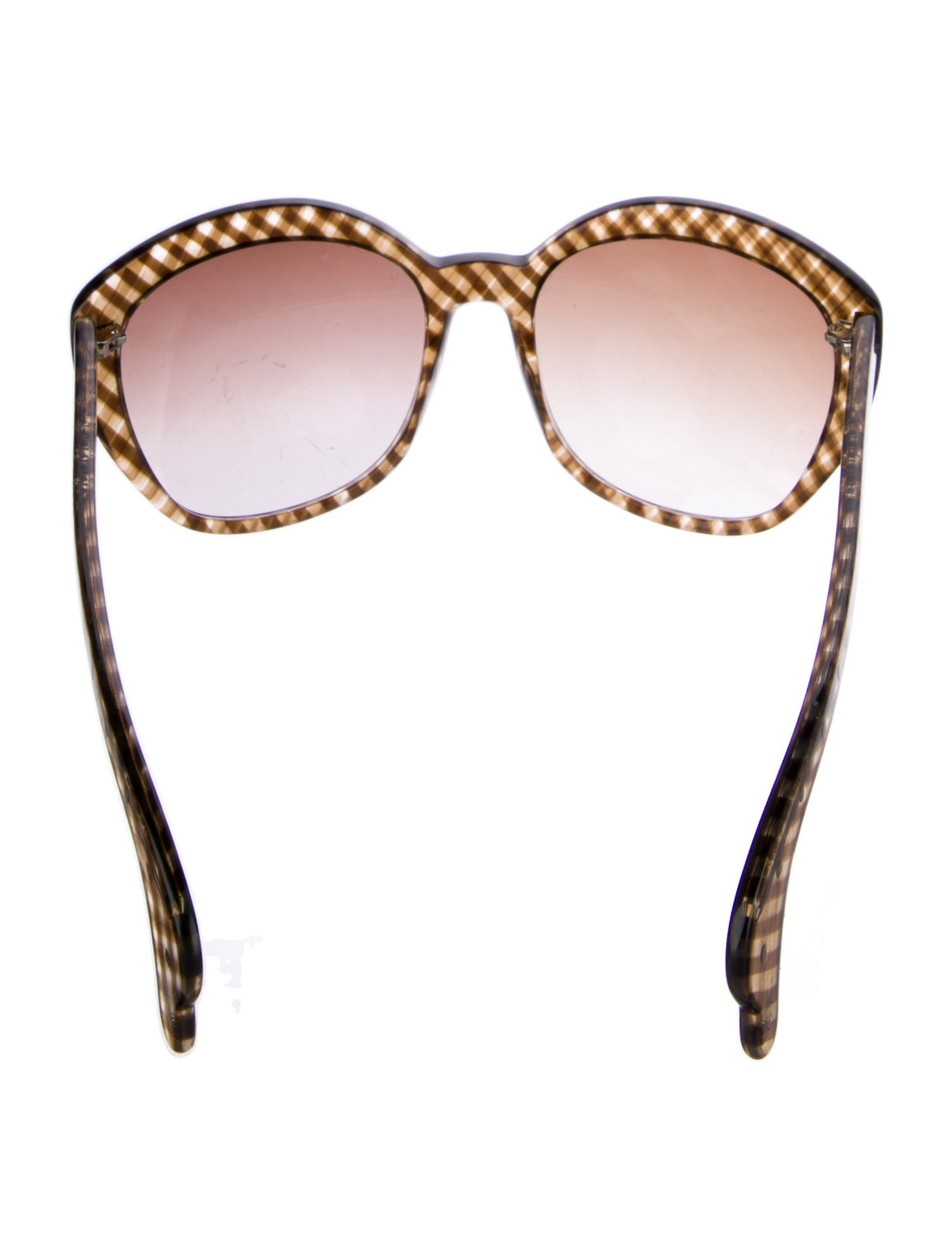 Bottega Veneta Round Gradient Sunglasses