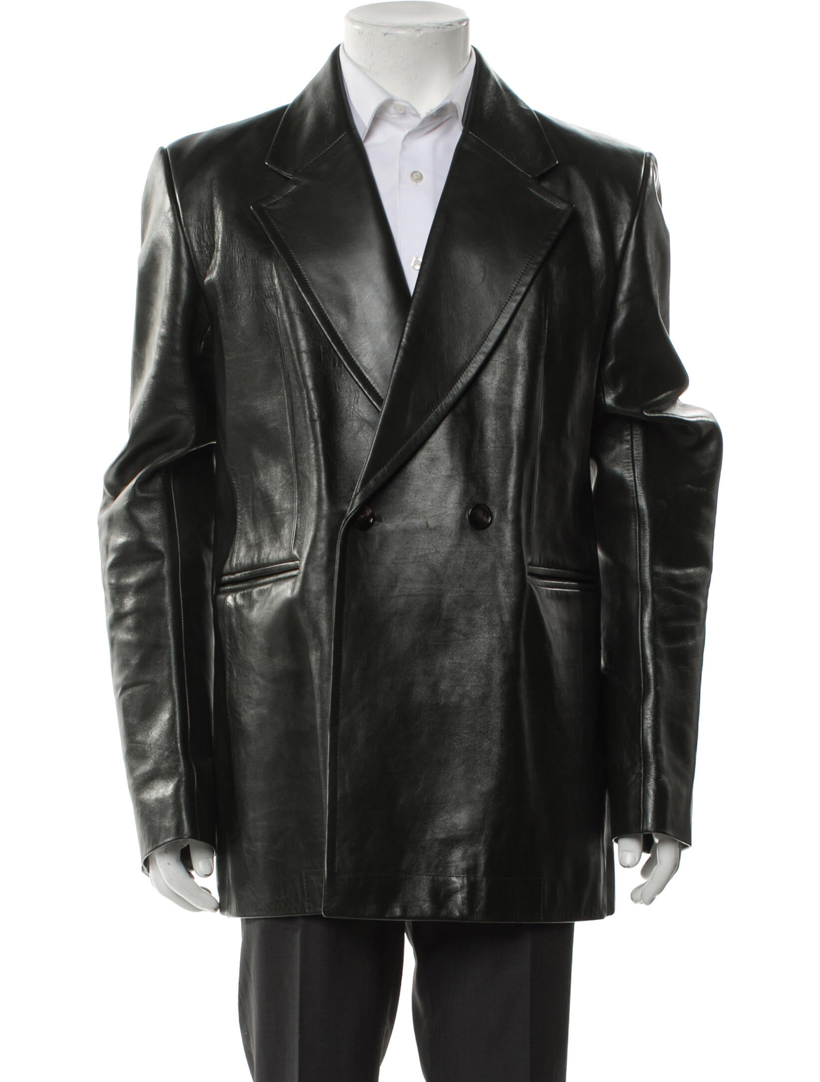 Bottega Veneta Calfskin Overcoat