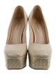 Bottega Veneta Intrecciato Weave Leather Pumps