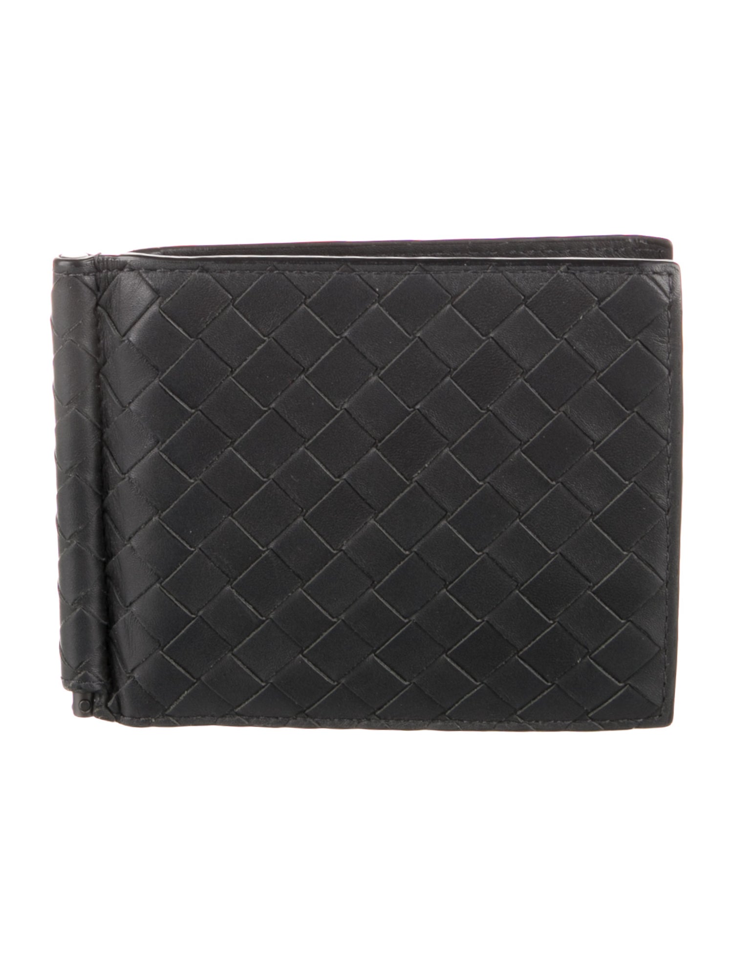 Bottega Veneta Intrecciato Weave Leather Wallet