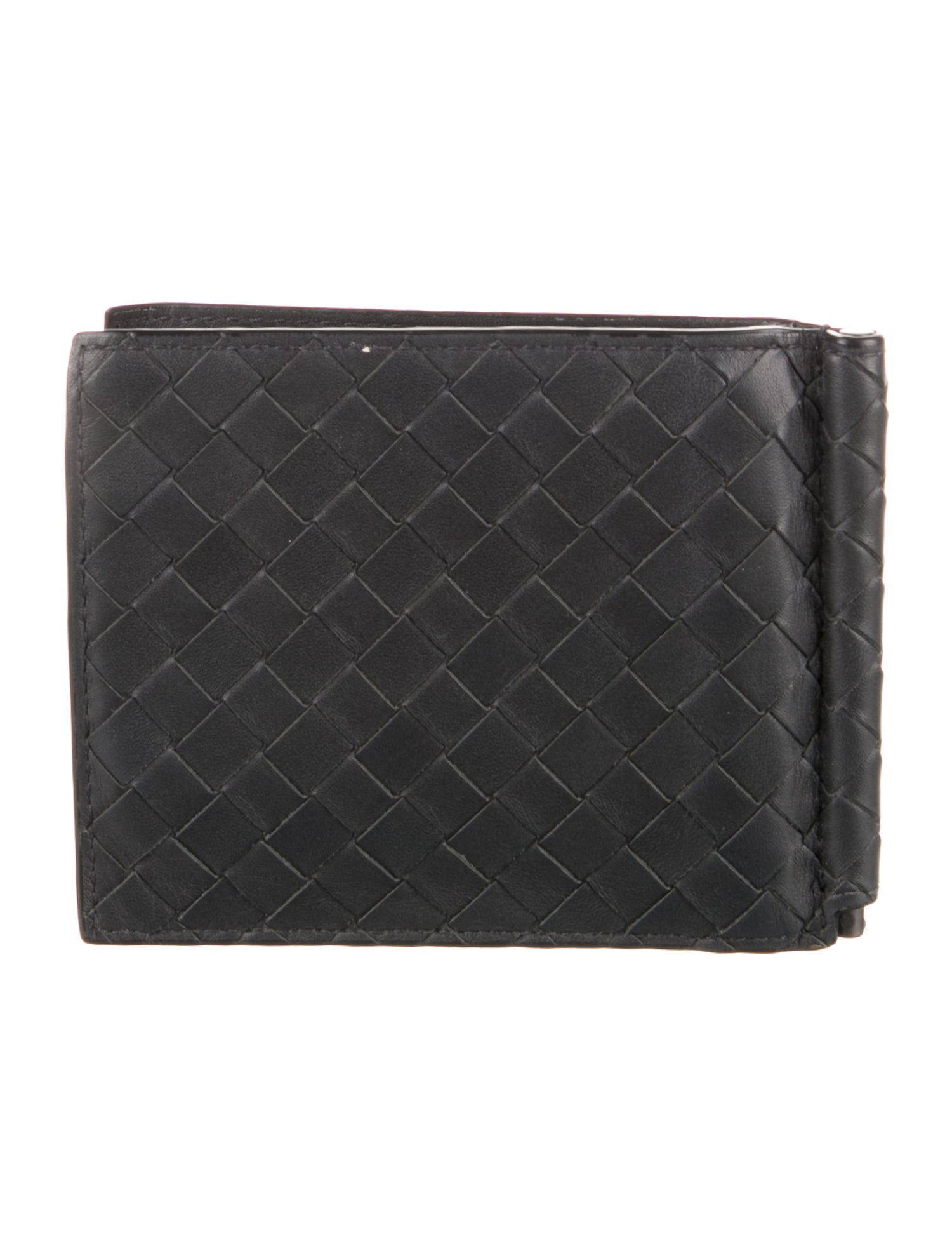 Bottega Veneta Intrecciato Weave Leather Wallet