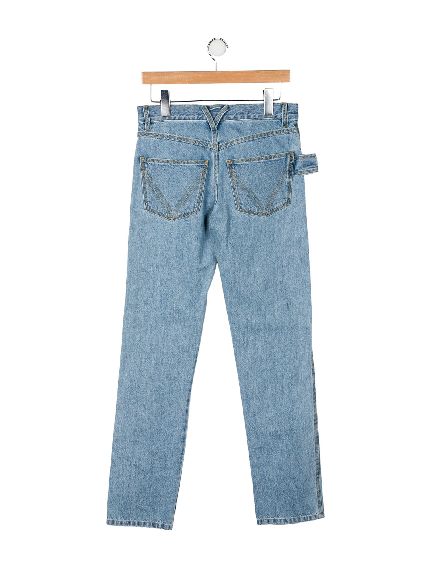 Bottega Veneta Mid-Rise Straight Leg Jeans w/ Tags