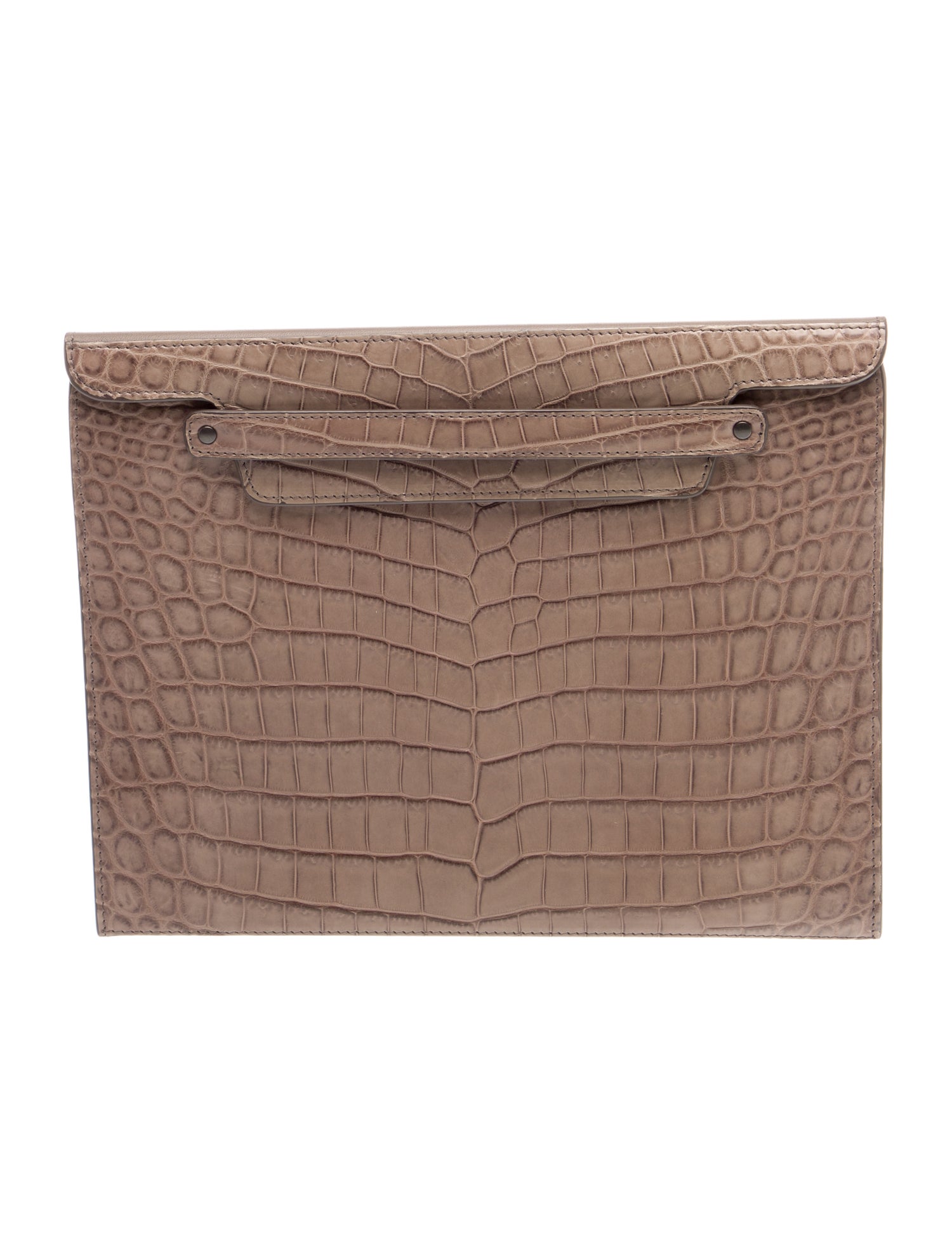 Bottega Veneta Crocodile Tablet Case