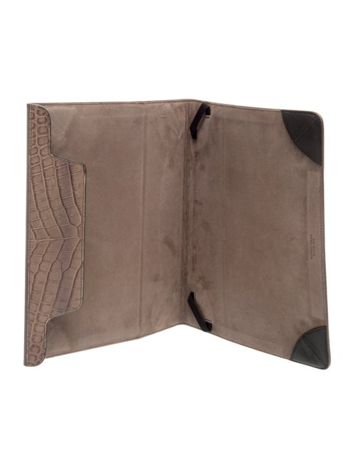 Bottega Veneta Crocodile Tablet Case