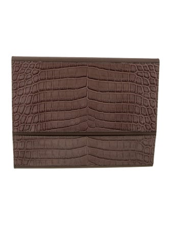 Bottega Veneta Crocodile Tablet Case