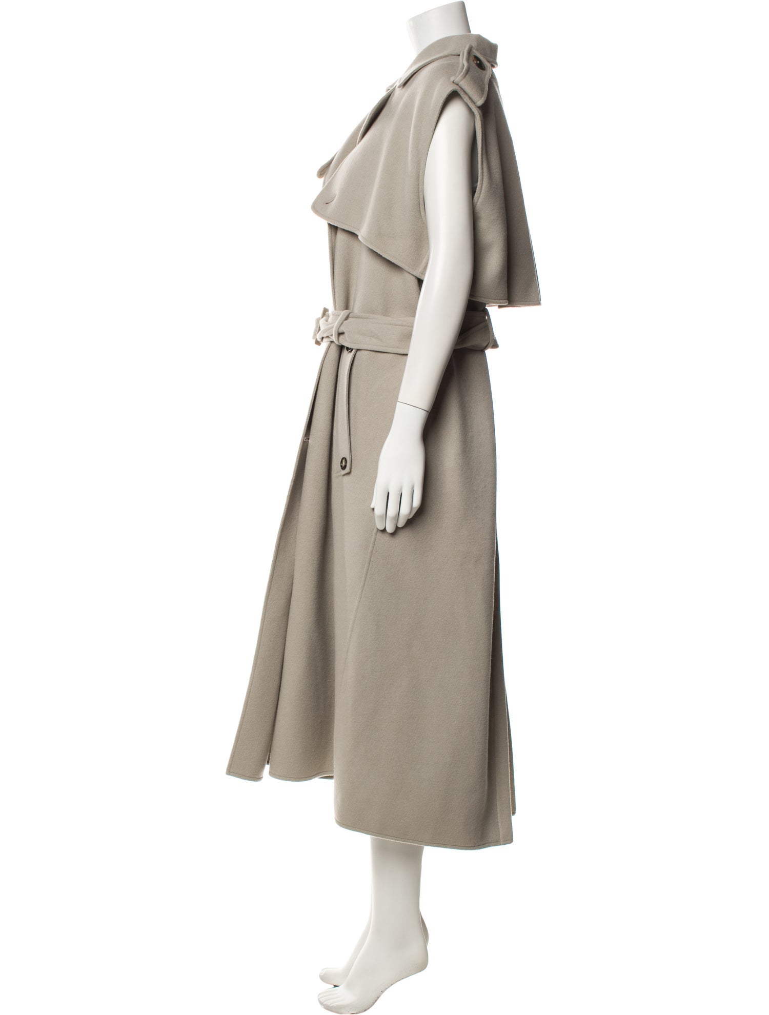 Bottega Veneta Cashmere Trench Coat