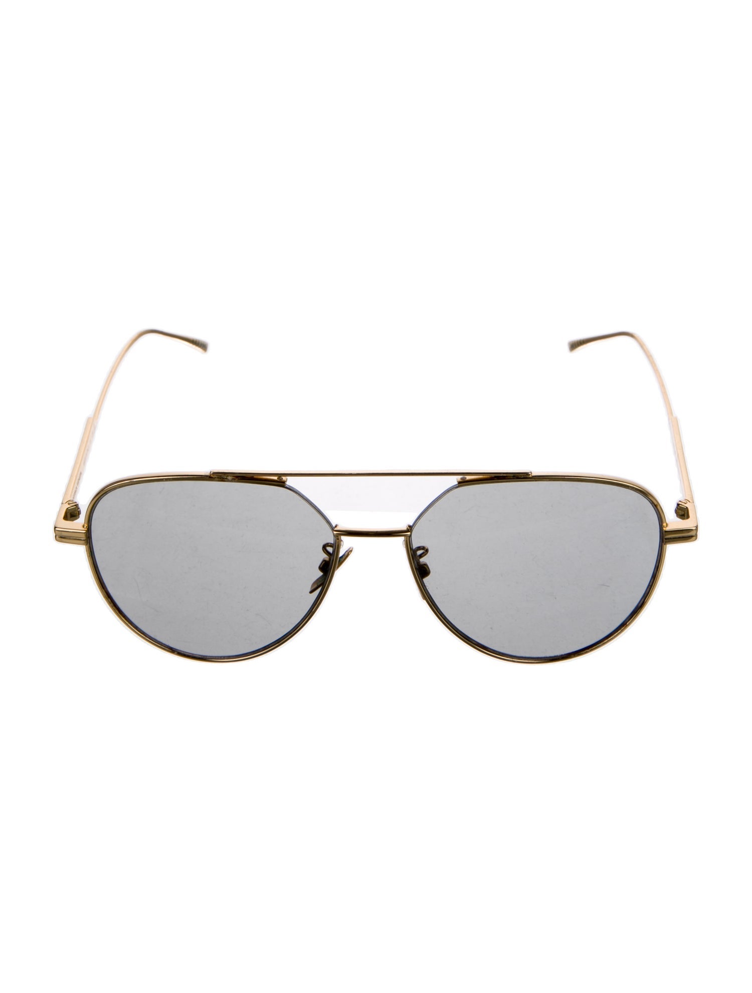 Bottega Veneta Aviator Tinted Sunglasses