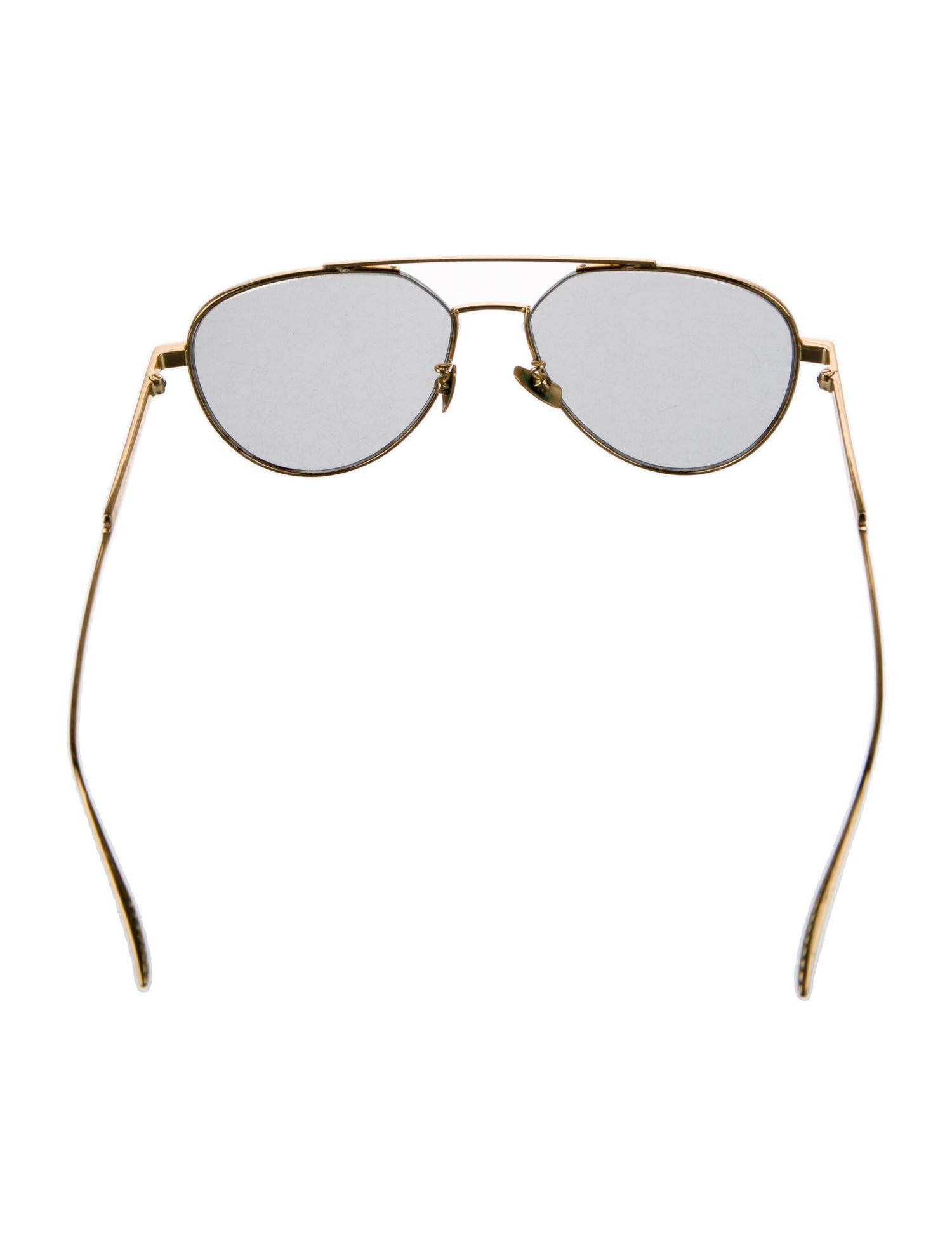 Bottega Veneta Aviator Tinted Sunglasses
