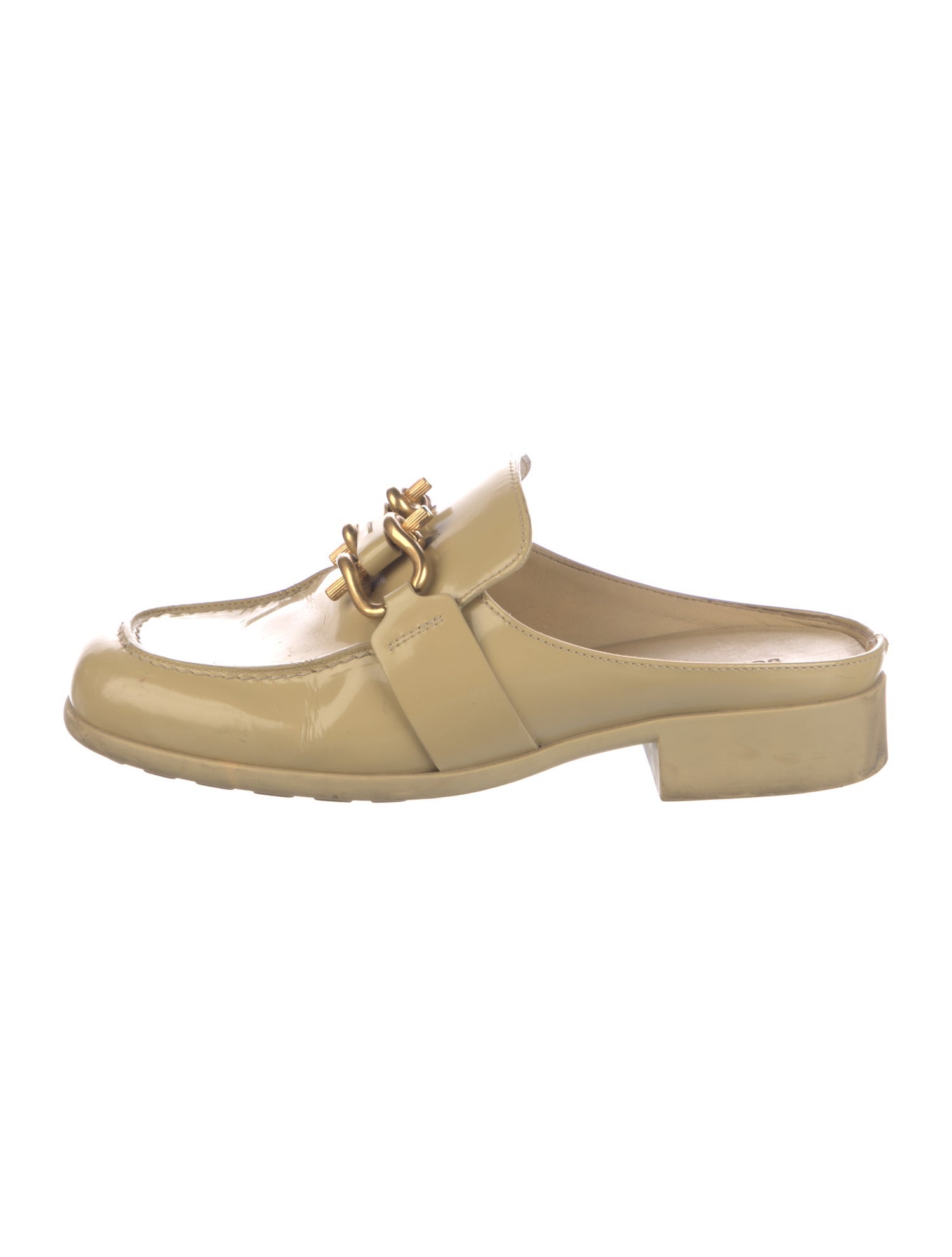 Bottega Veneta Patent Leather Mules