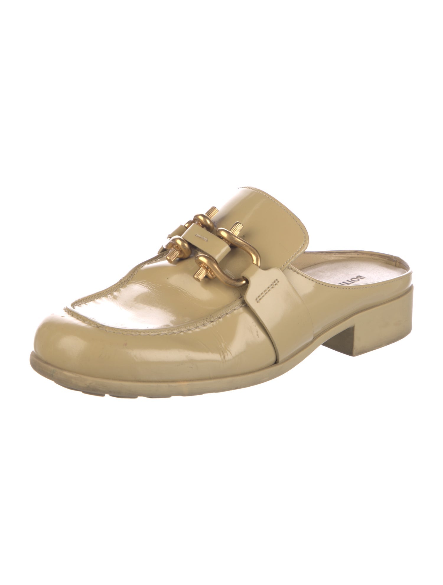 Bottega Veneta Patent Leather Mules