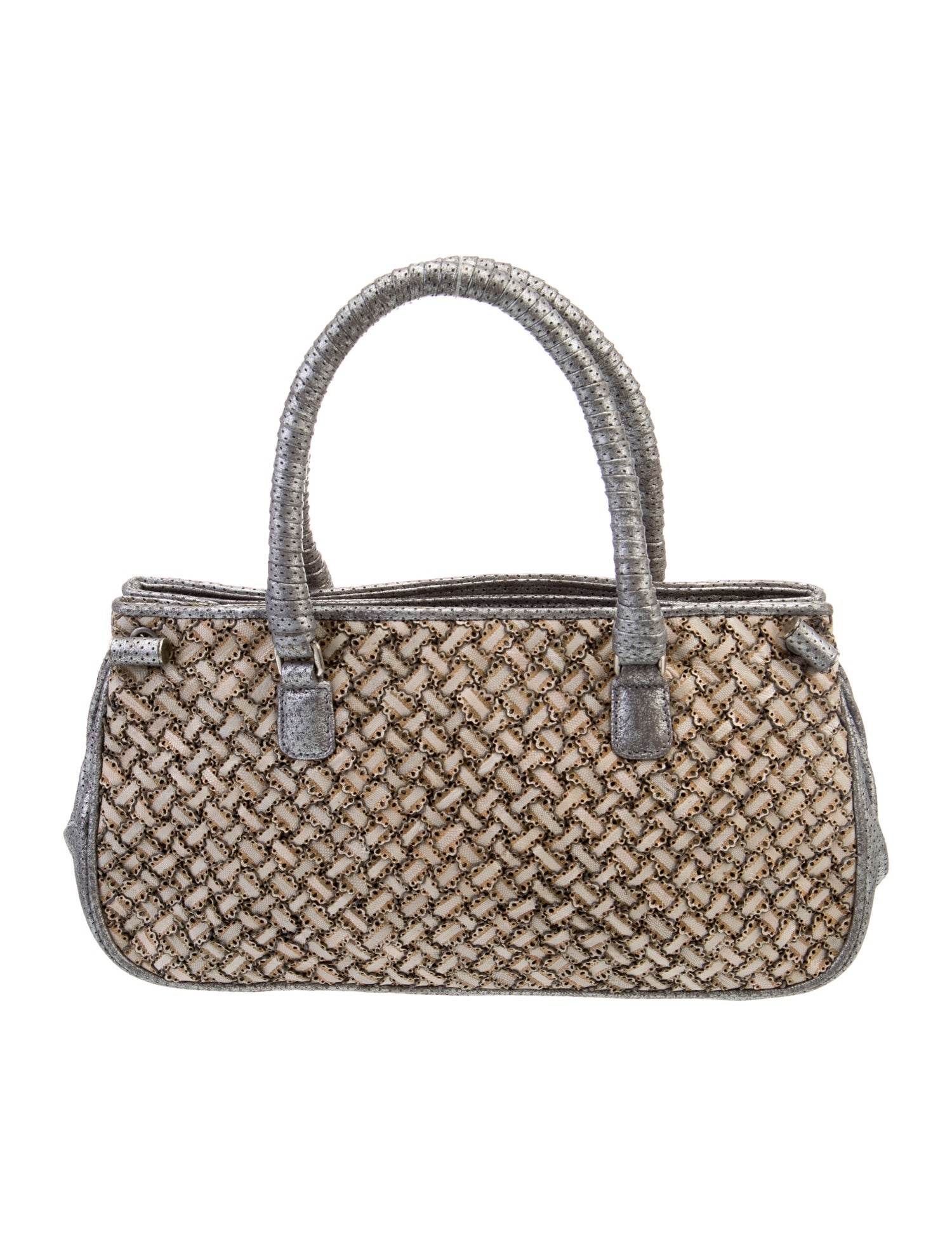 Bottega Veneta Intrecciato Top Handle Bag Vintage