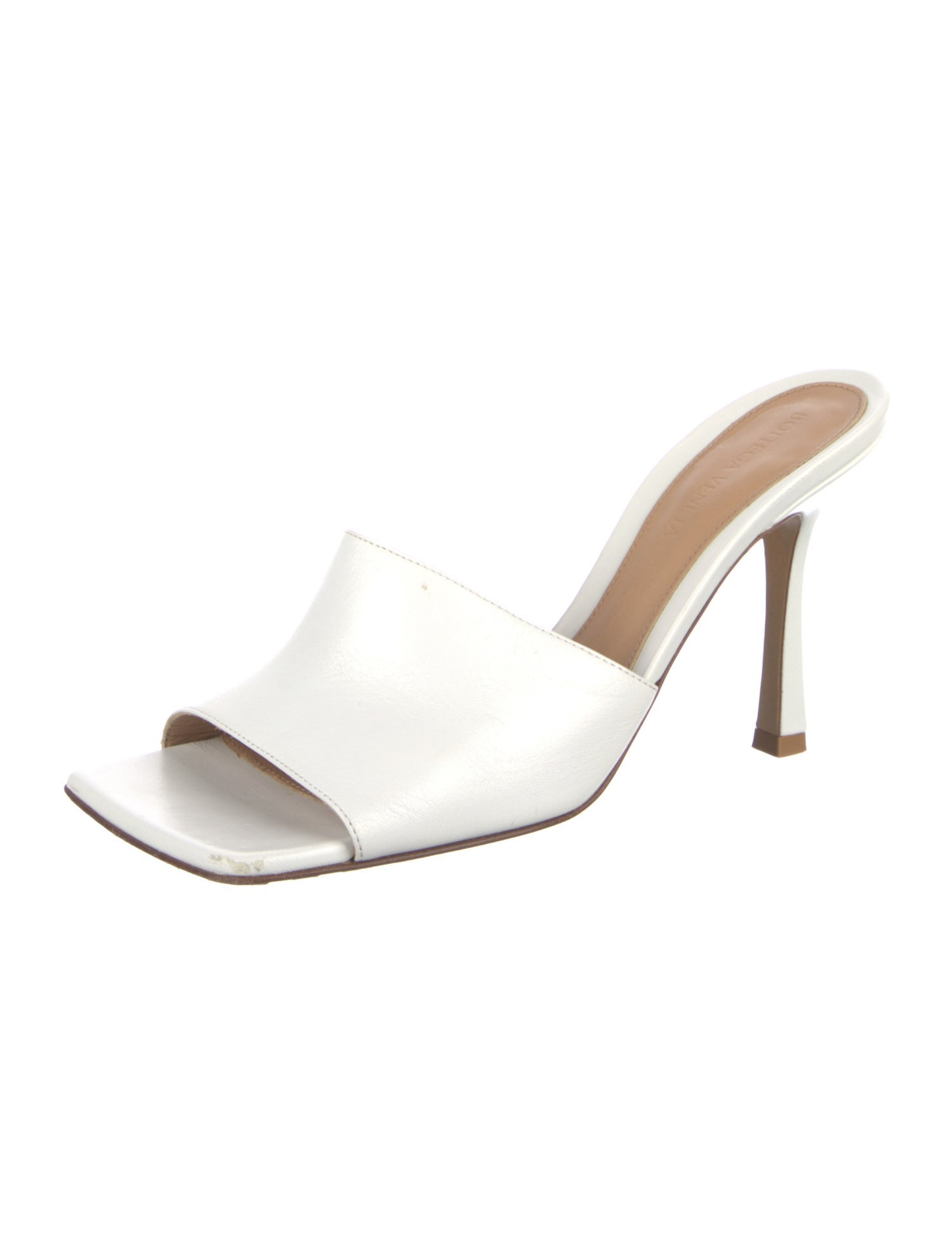 Bottega Veneta Leather Slides