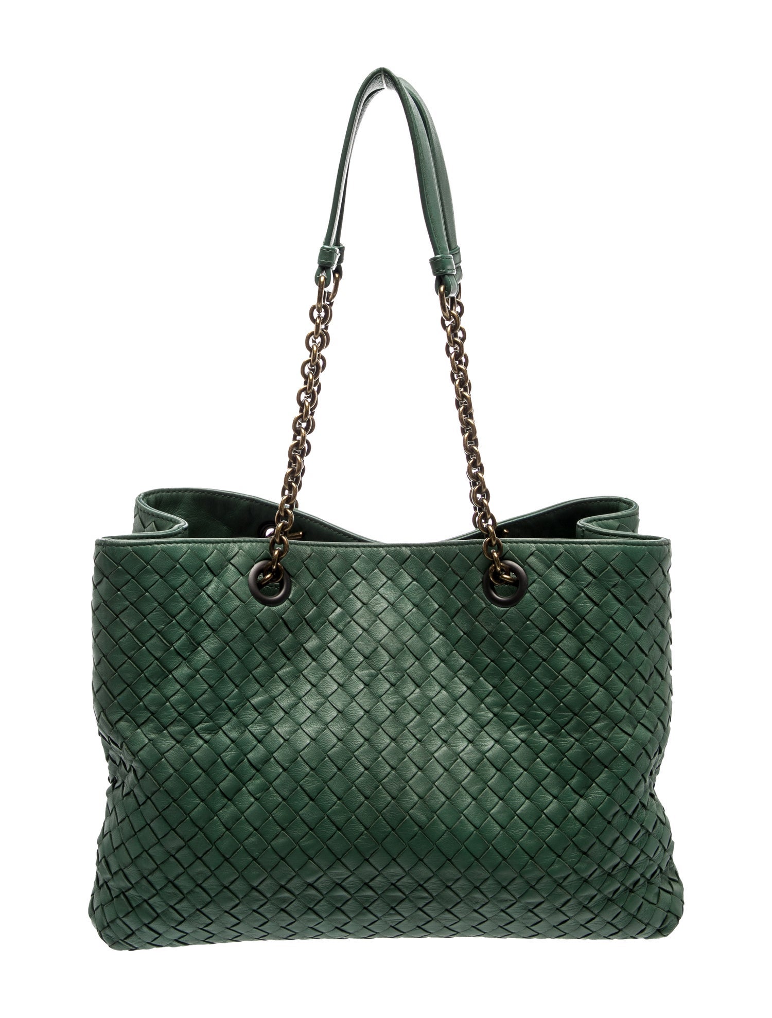 Bottega Veneta Intrecciato Chain Tote