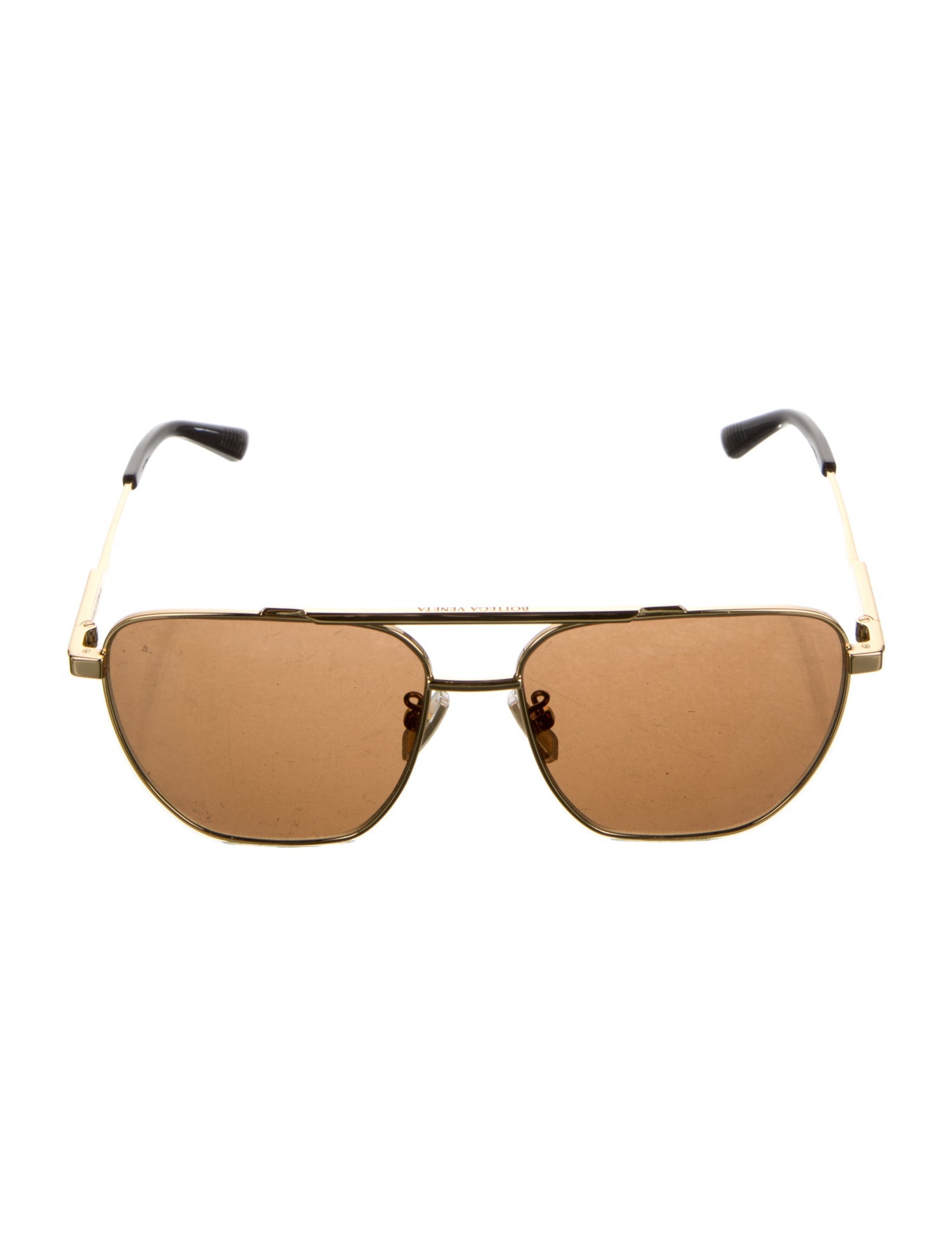 Bottega Veneta Aviator Tinted Sunglasses