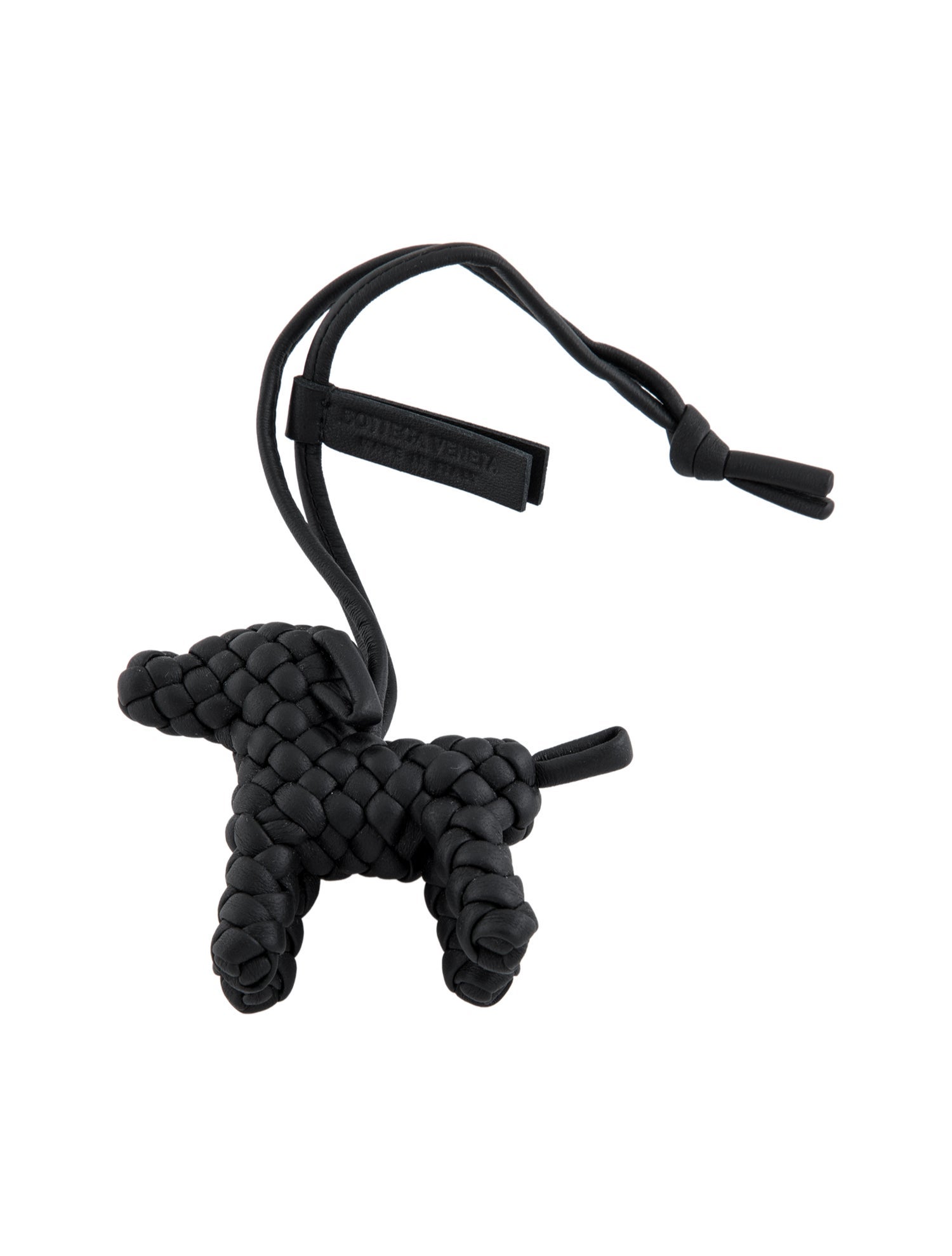 Bottega Veneta Leather Dog Bag Charm w/Tags