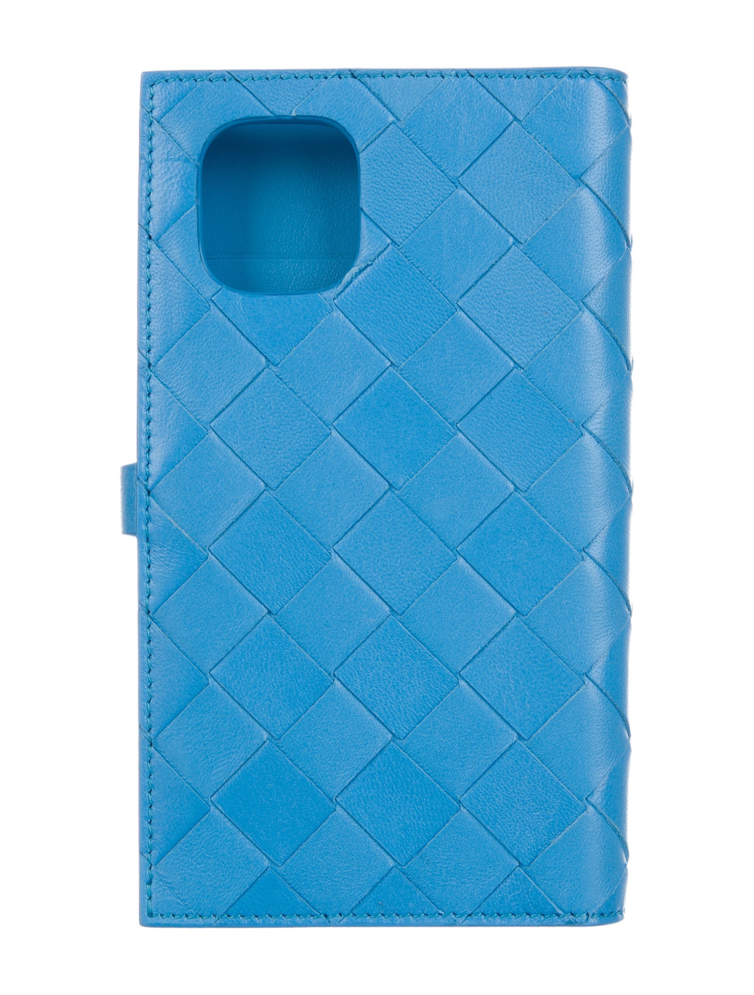 Bottega Veneta Intreccio Leather Phone Case