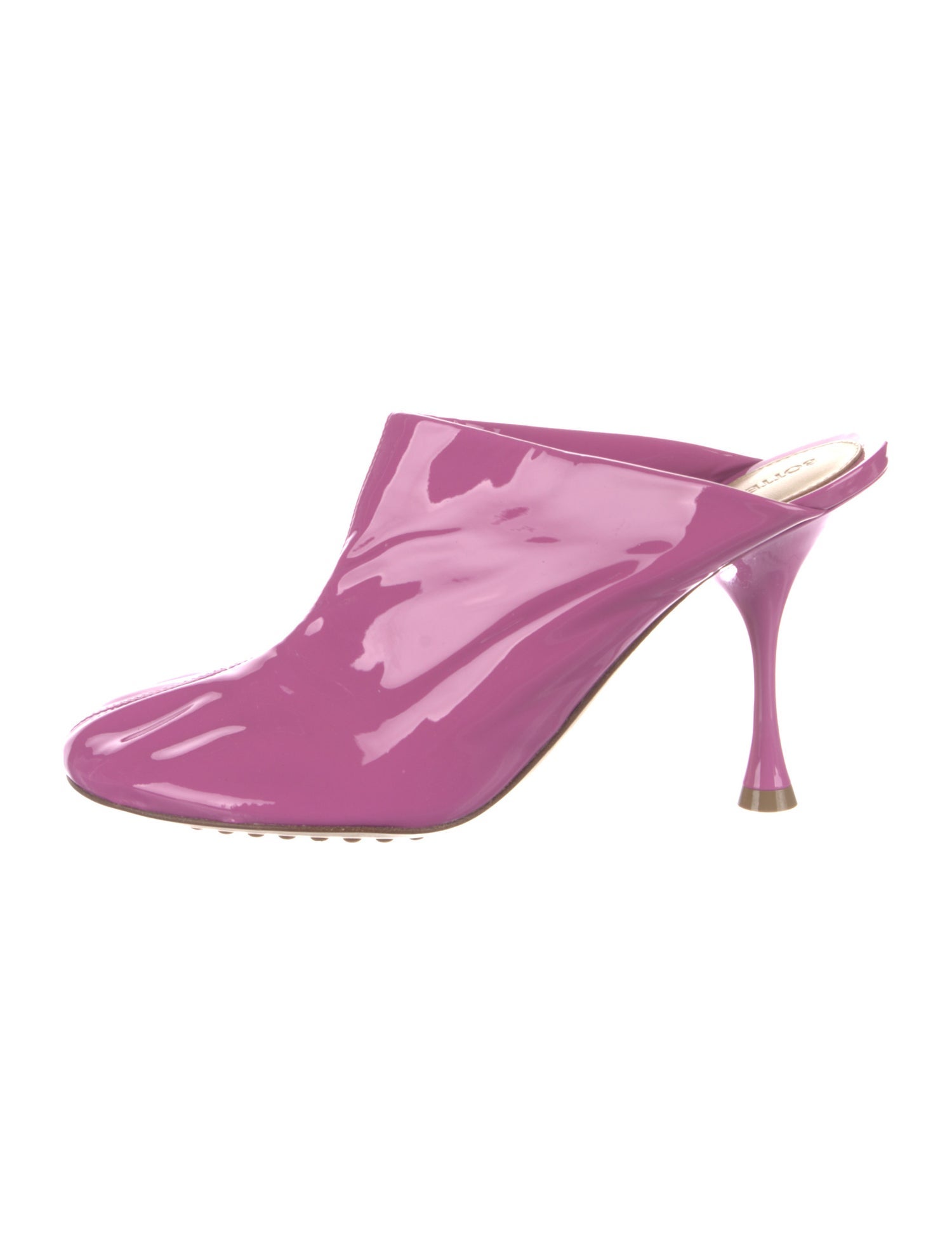 Bottega Veneta Patent Leather Mules