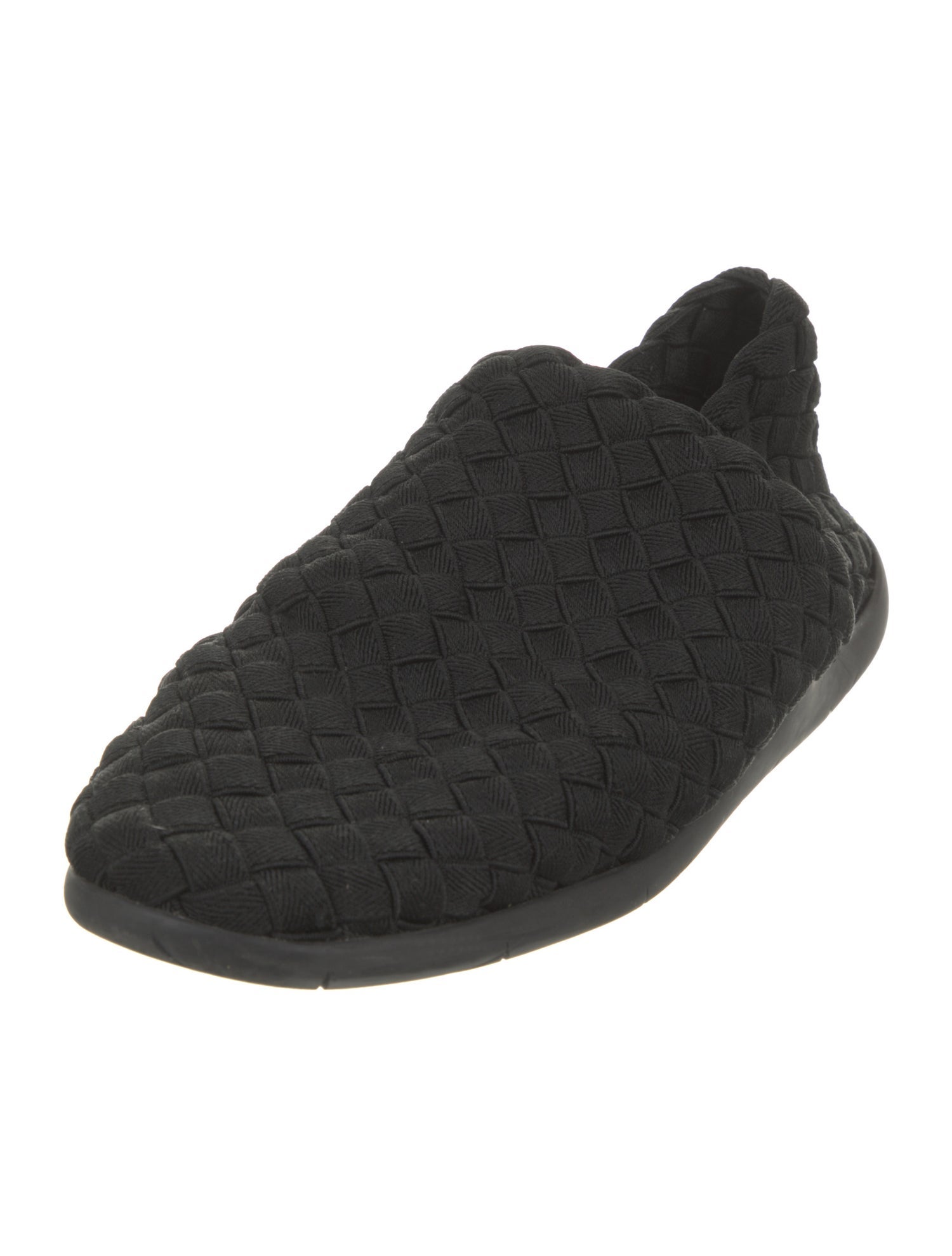 Bottega Veneta Intrecciato Weave Nylon Loafers