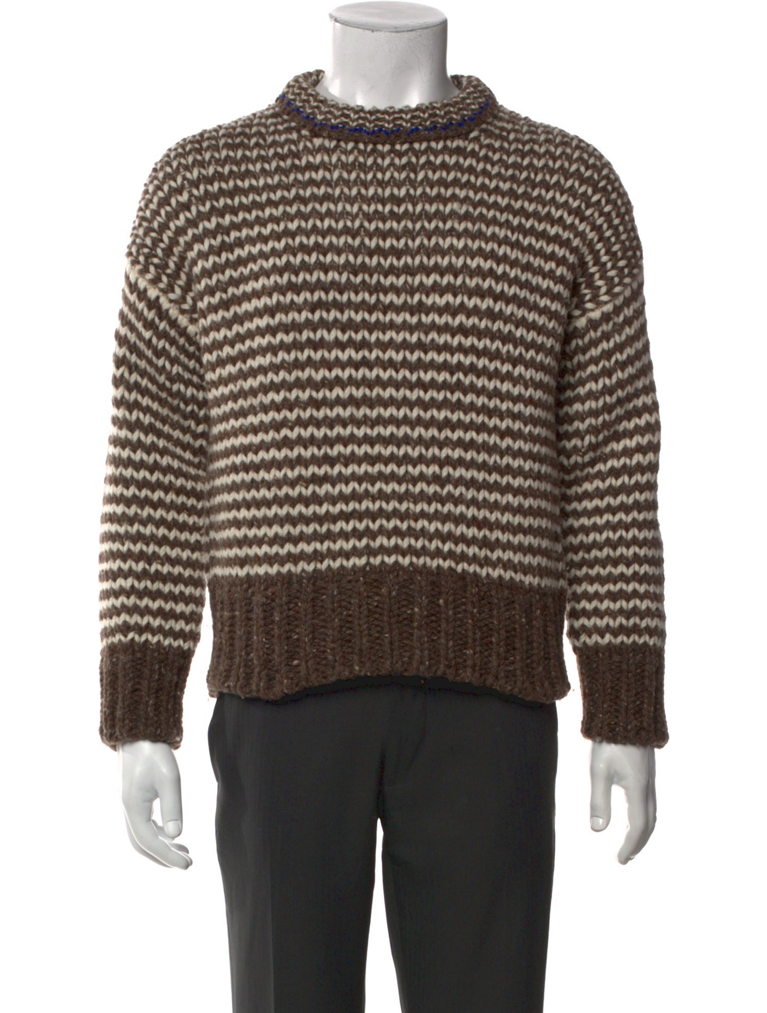 Bottega Veneta Wool Patterned Pullover