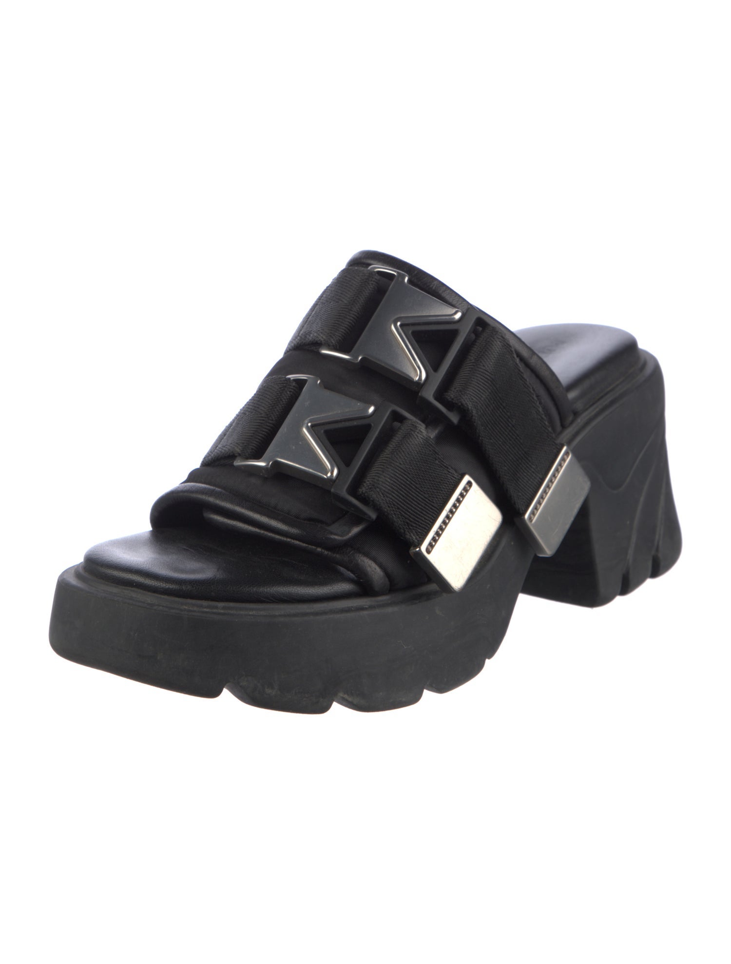 Bottega Veneta Leather Slides