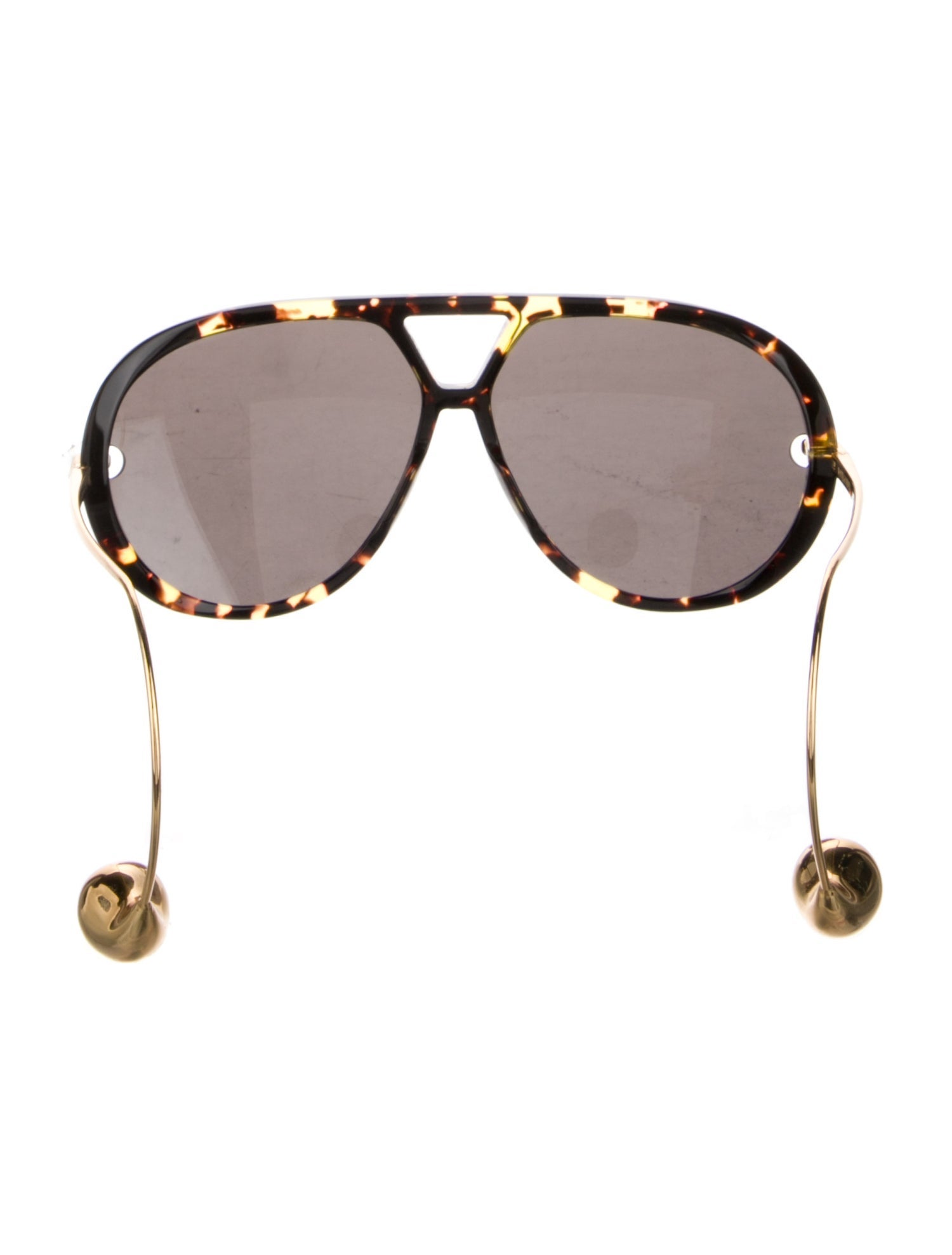 Bottega Veneta Aviator Tinted Sunglasses