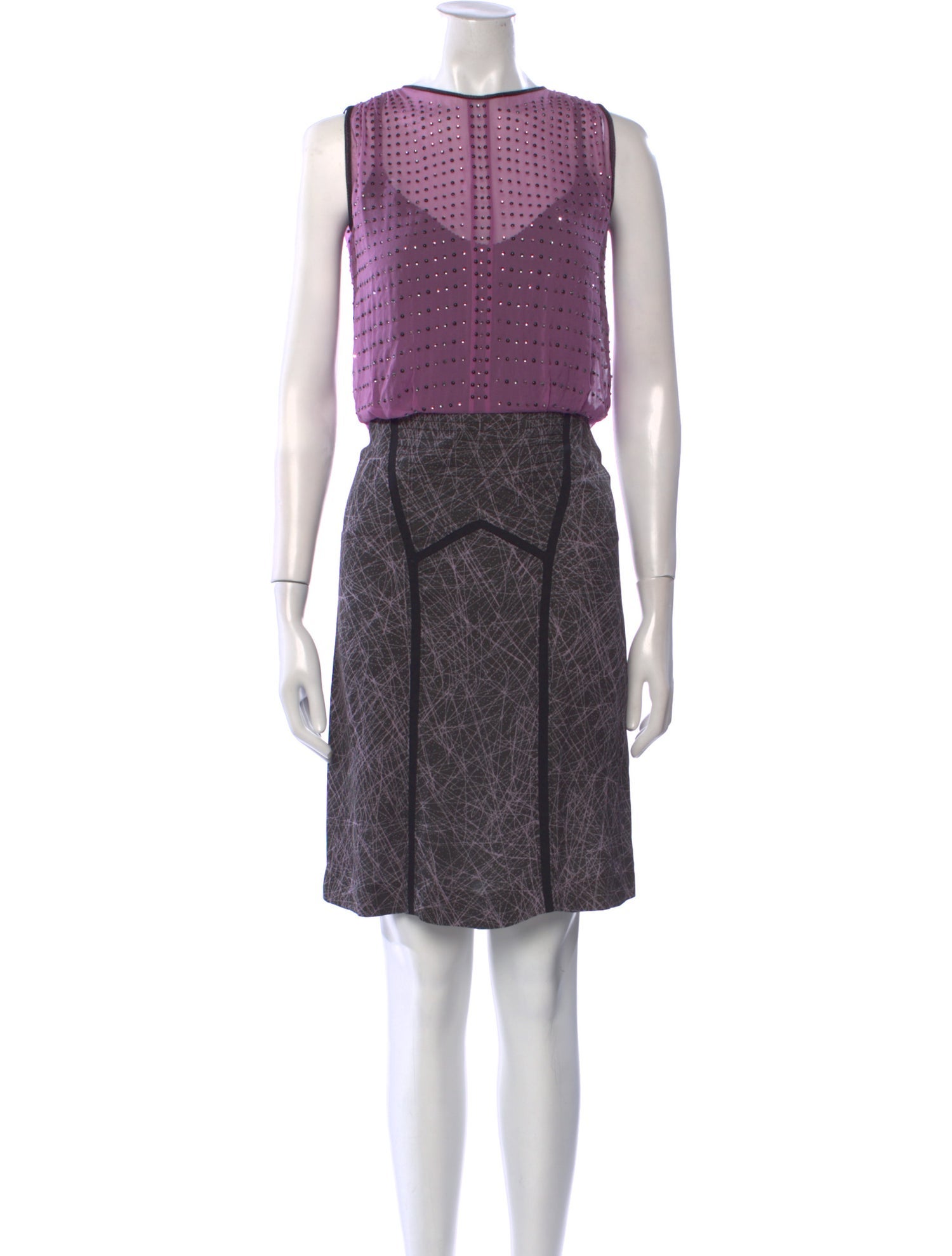 Bottega Veneta Silk Knee-Length Dress