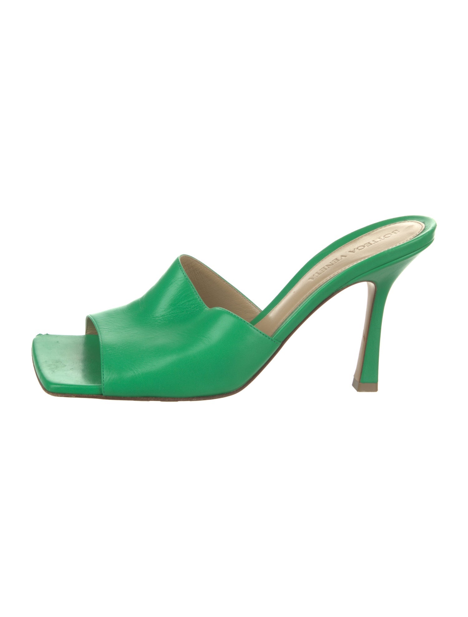 Bottega Veneta Leather Slides