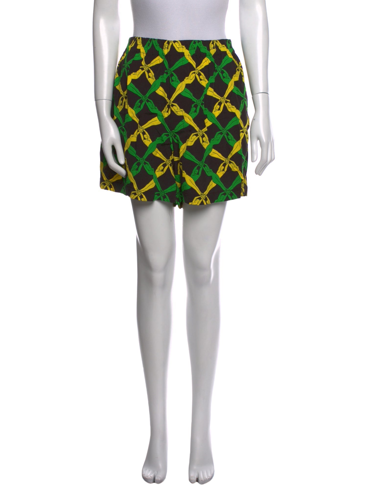 Bottega Veneta Printed Mini Shorts