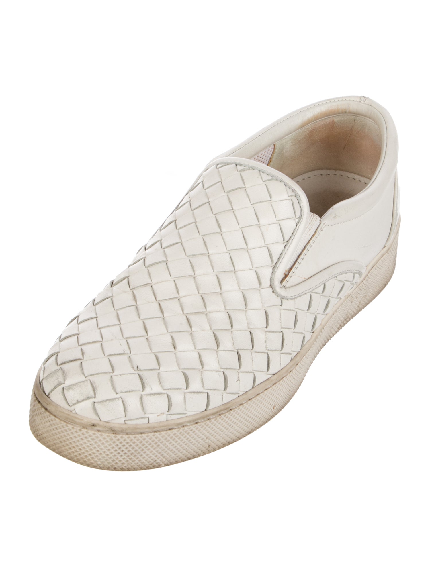 Bottega Veneta Intrecciato Weave Leather Espadrilles
