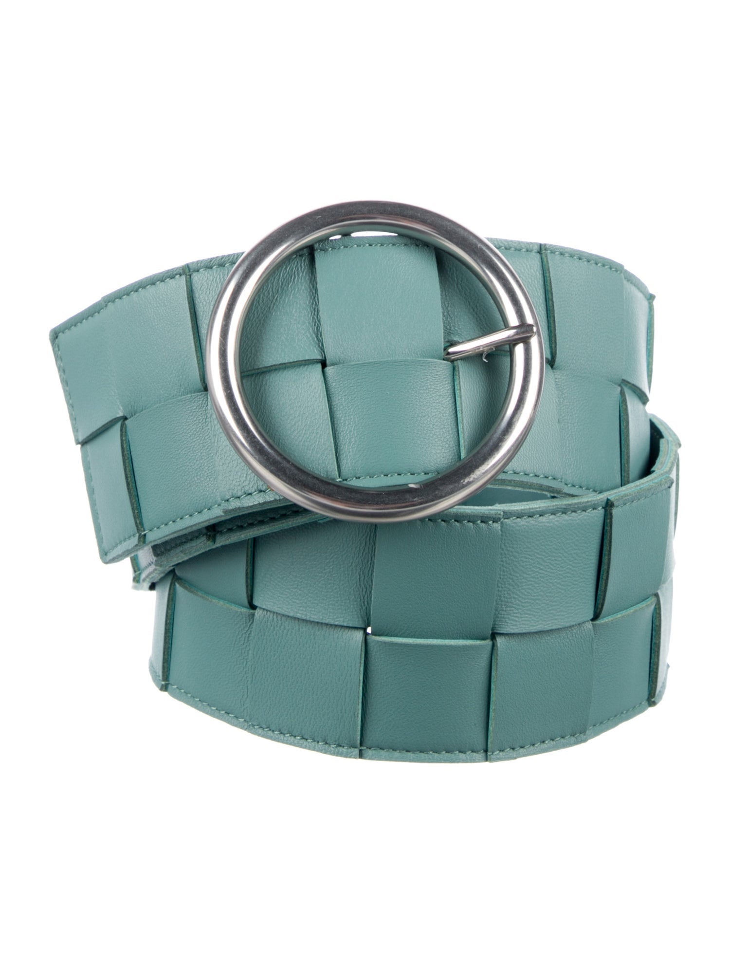 Bottega Veneta Intrecciato Weave Wide Belt w/ Tags