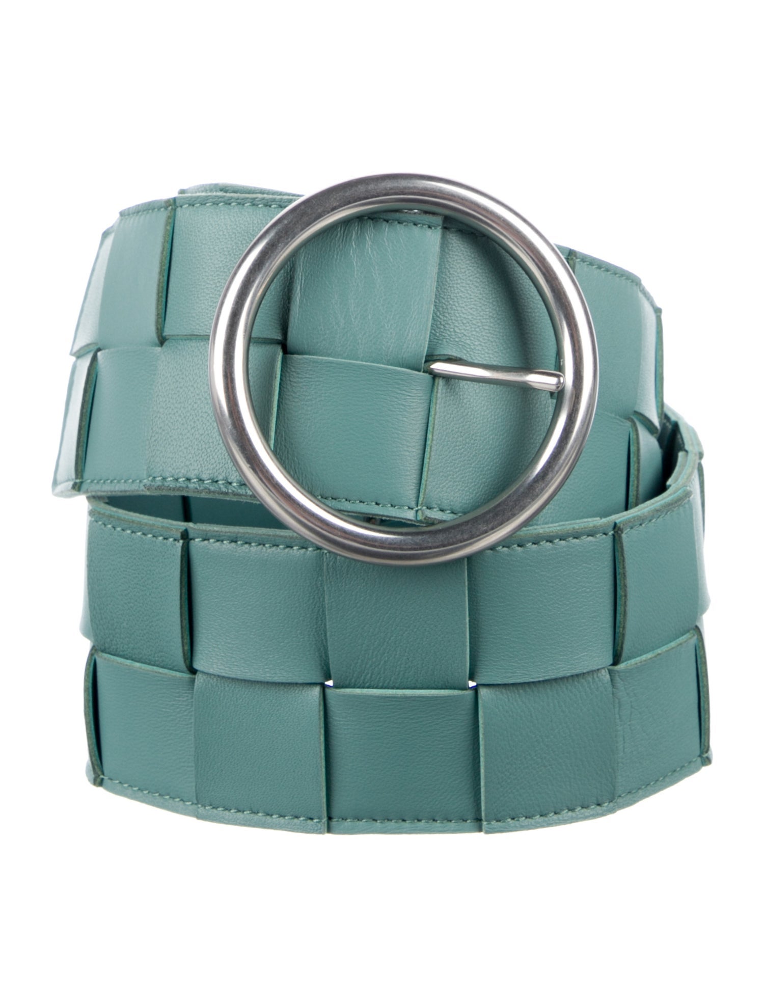 Bottega Veneta Intrecciato Weave Wide Belt w/ Tags