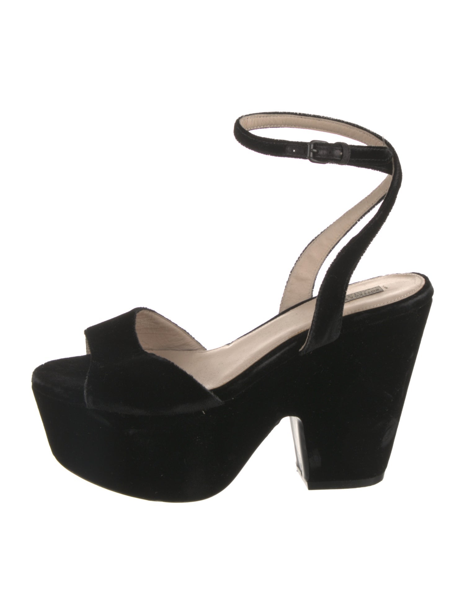 Bottega Veneta Velvet Sandals