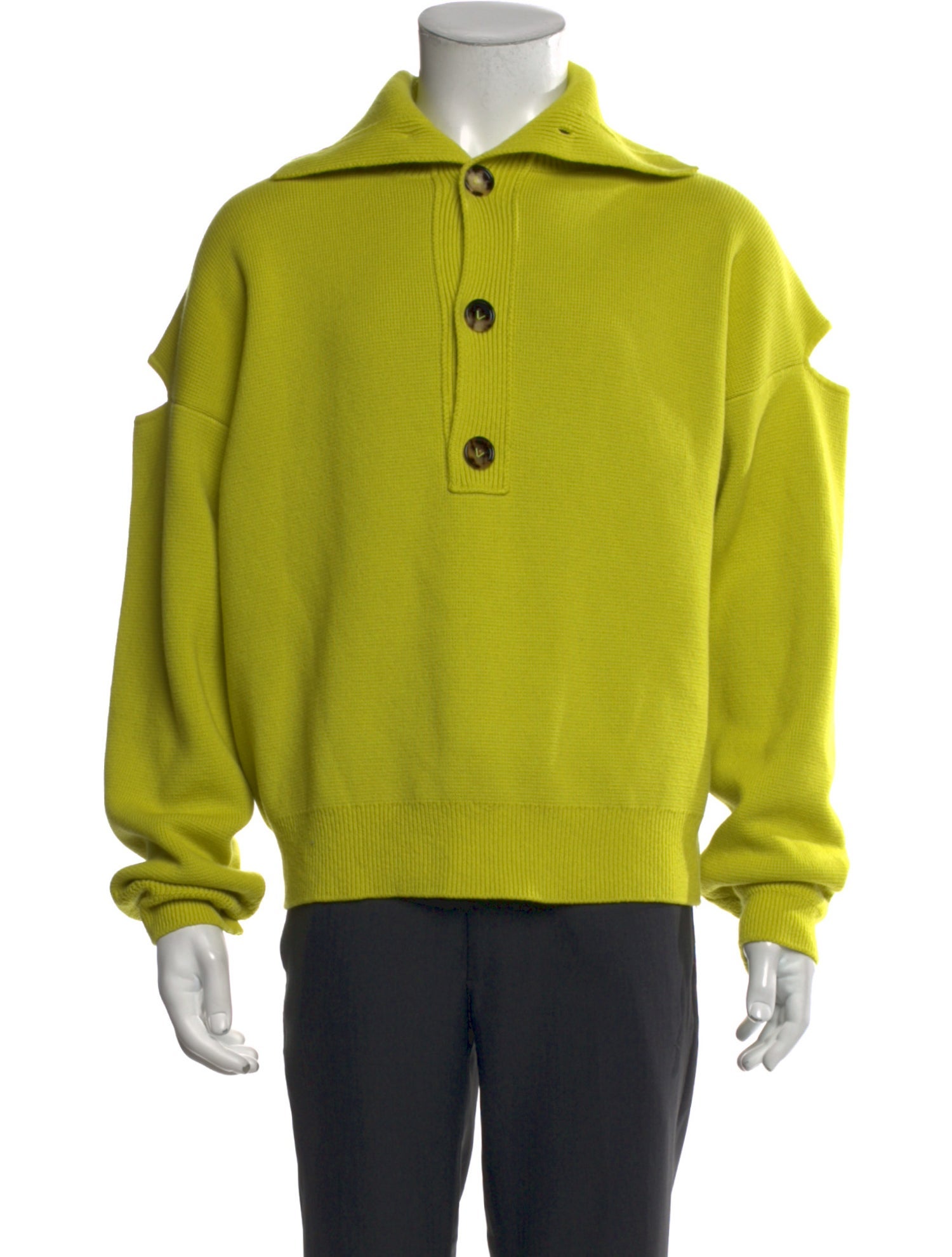 Bottega Veneta 2021 'Kiwi' Cardigan w/ Tags