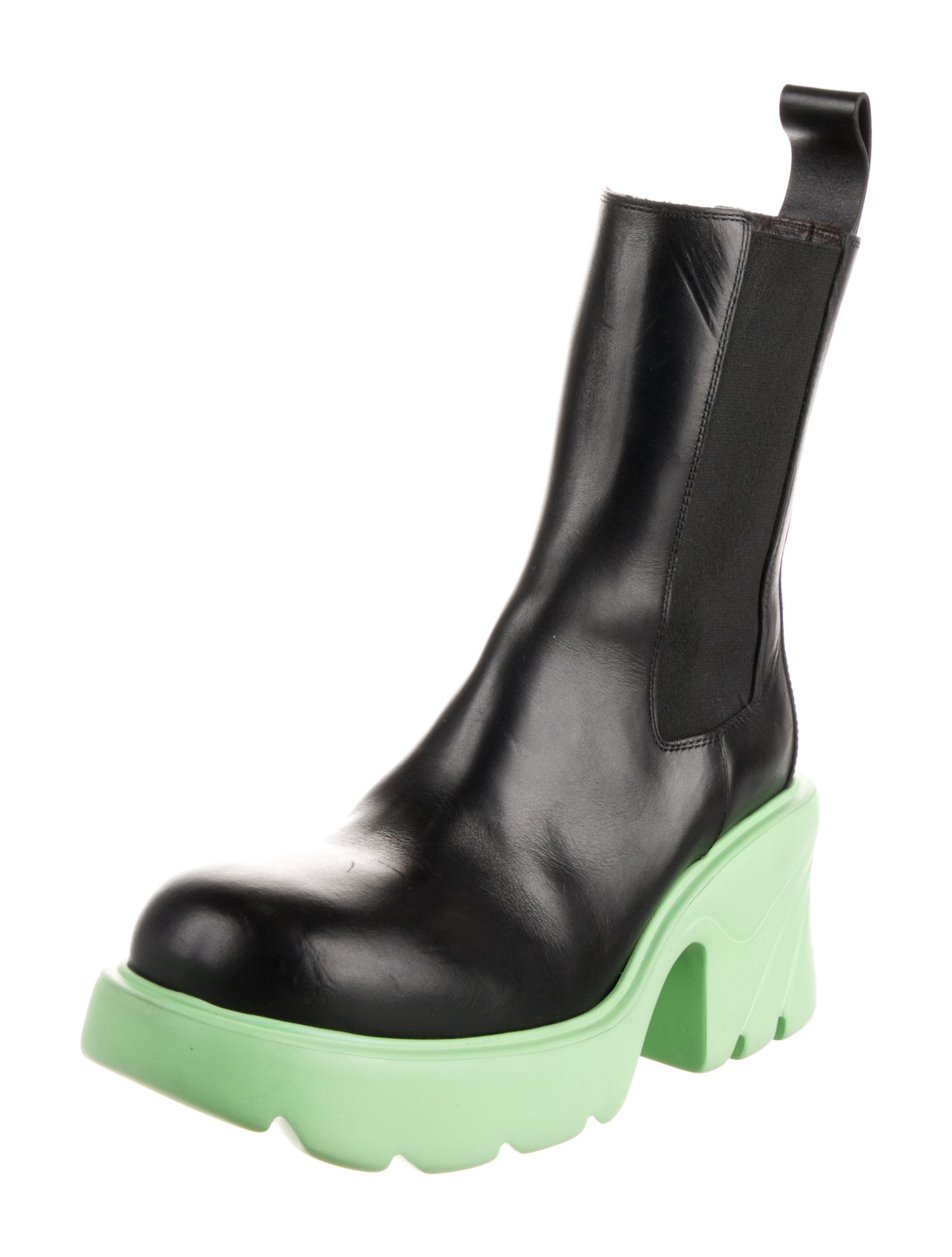 Bottega Veneta Leather Chelsea Boots