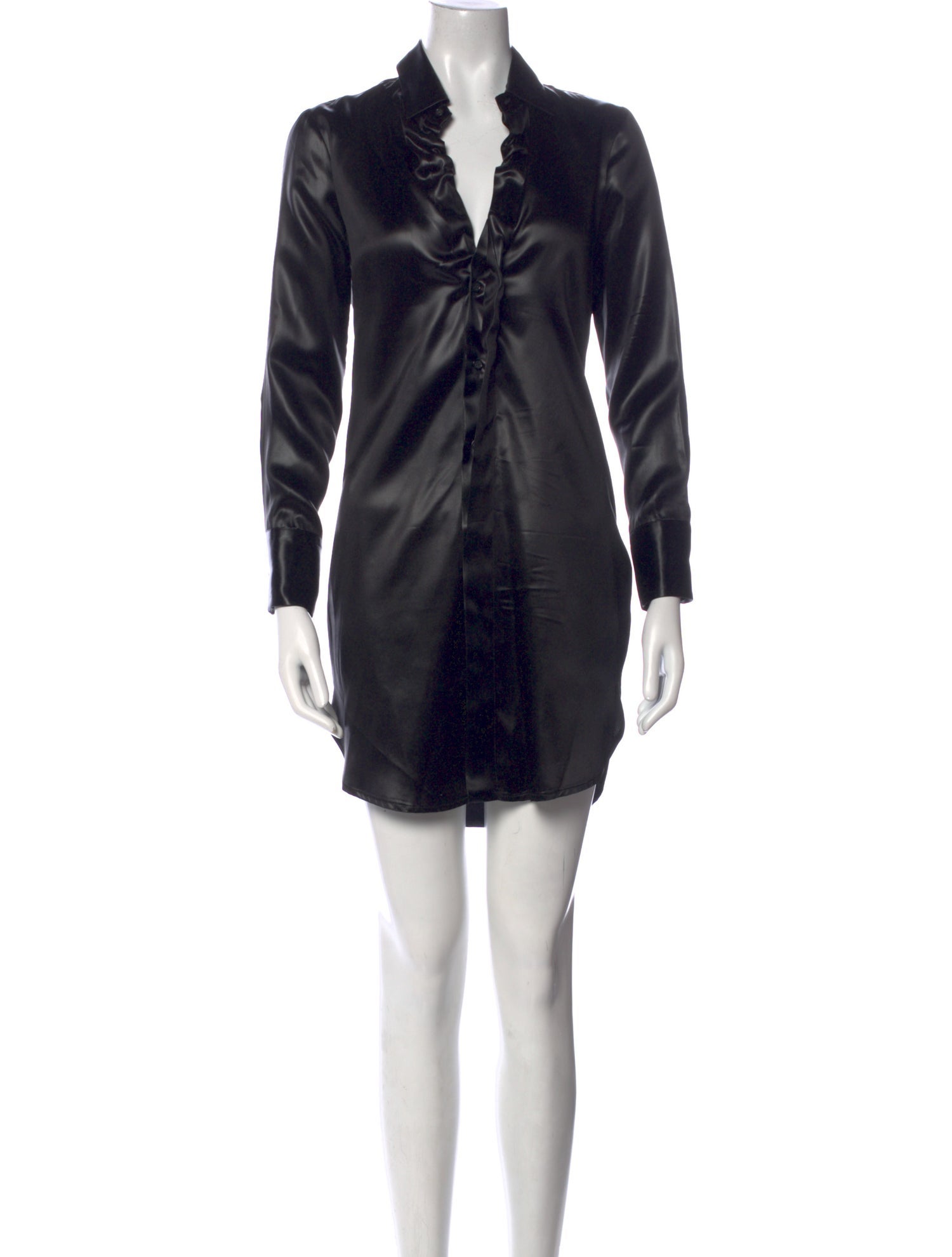 Bottega Veneta Satin Mini Dress