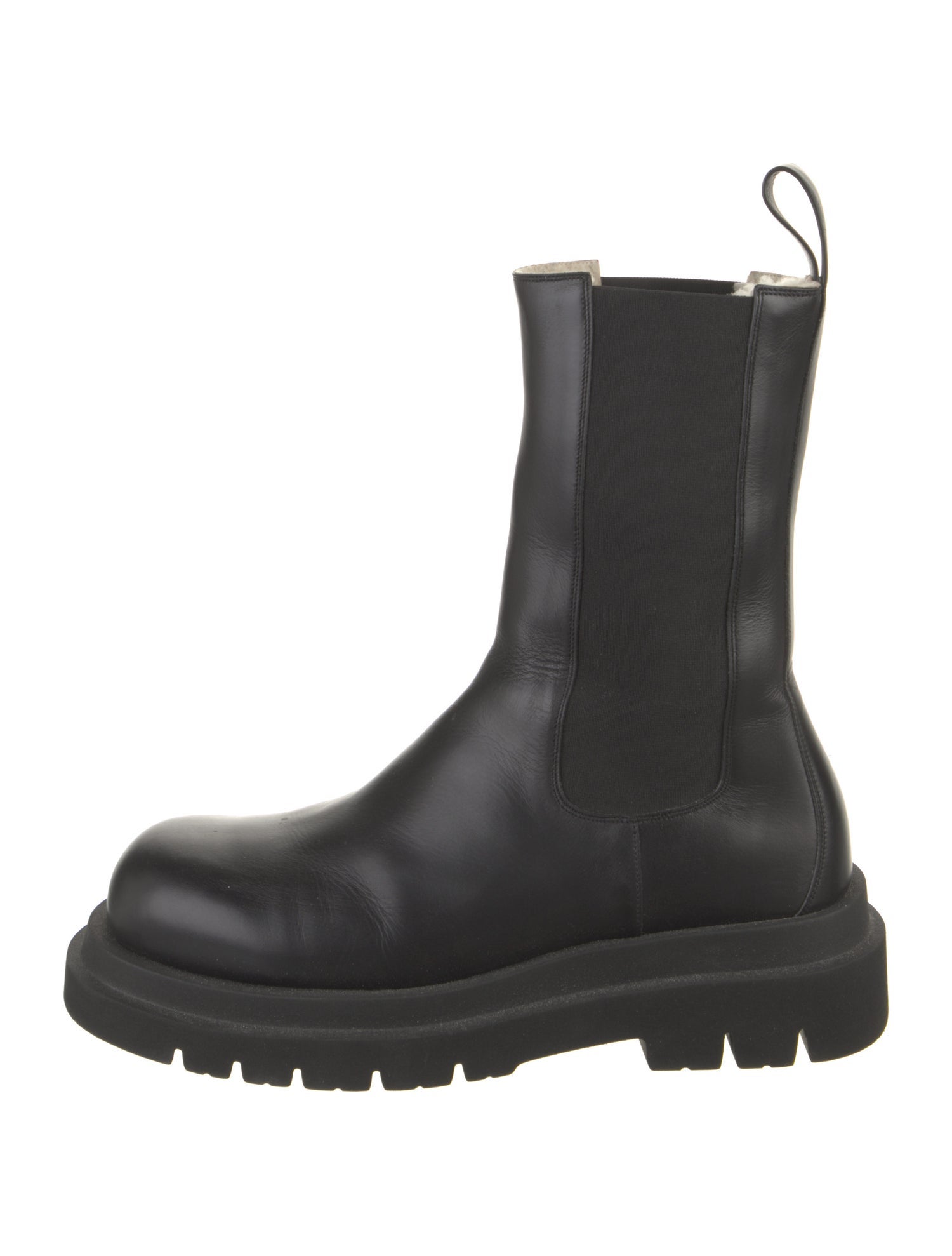 Bottega Veneta Leather Rain Boots