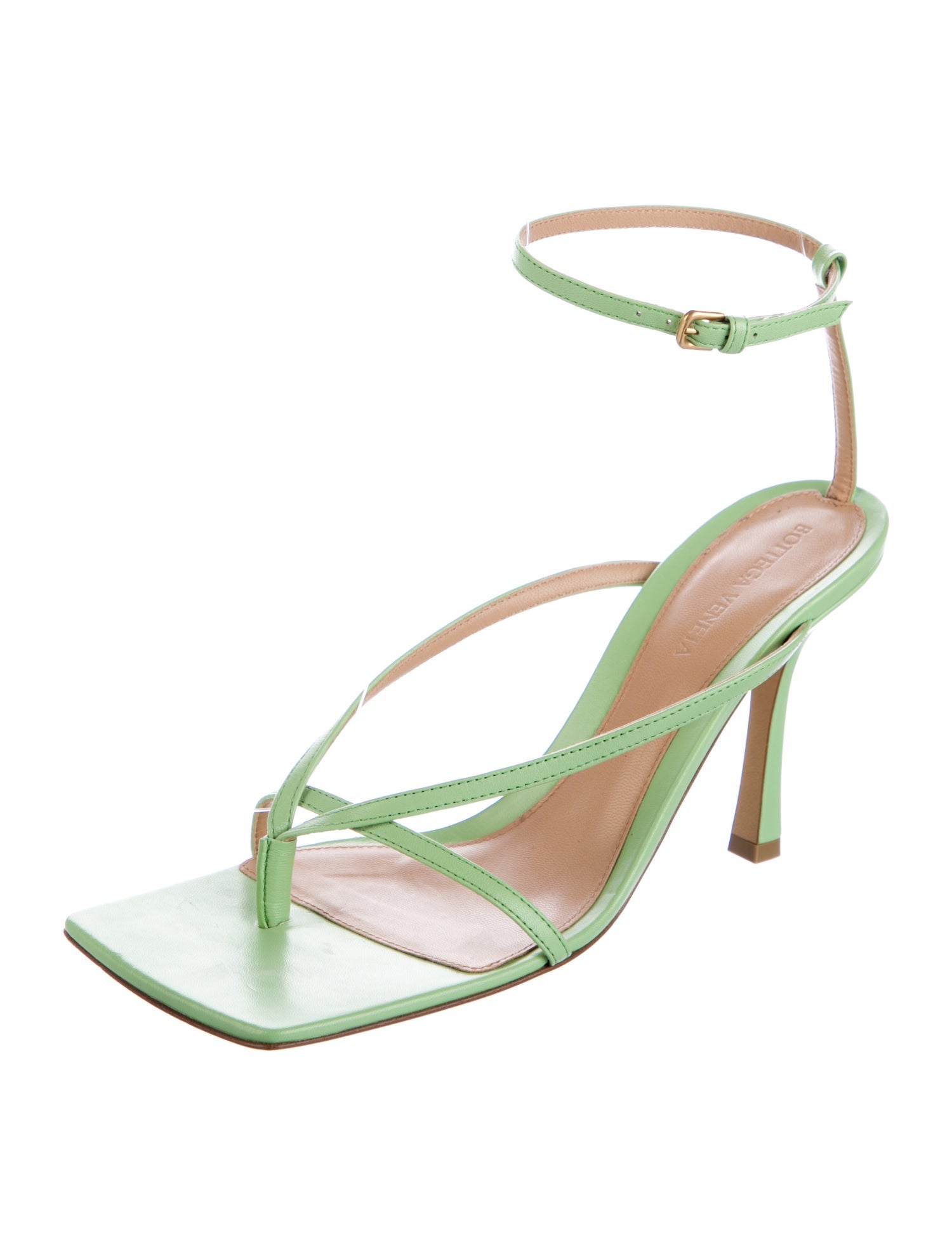 Bottega Veneta Leather Sandals