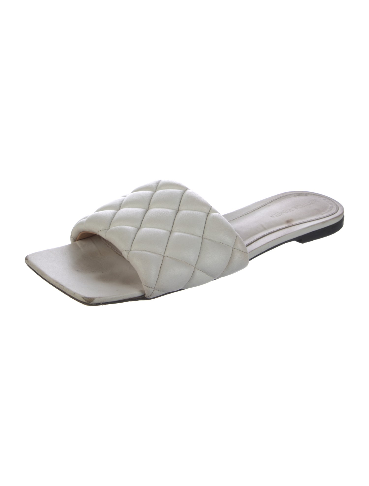 Bottega Veneta Leather Slides