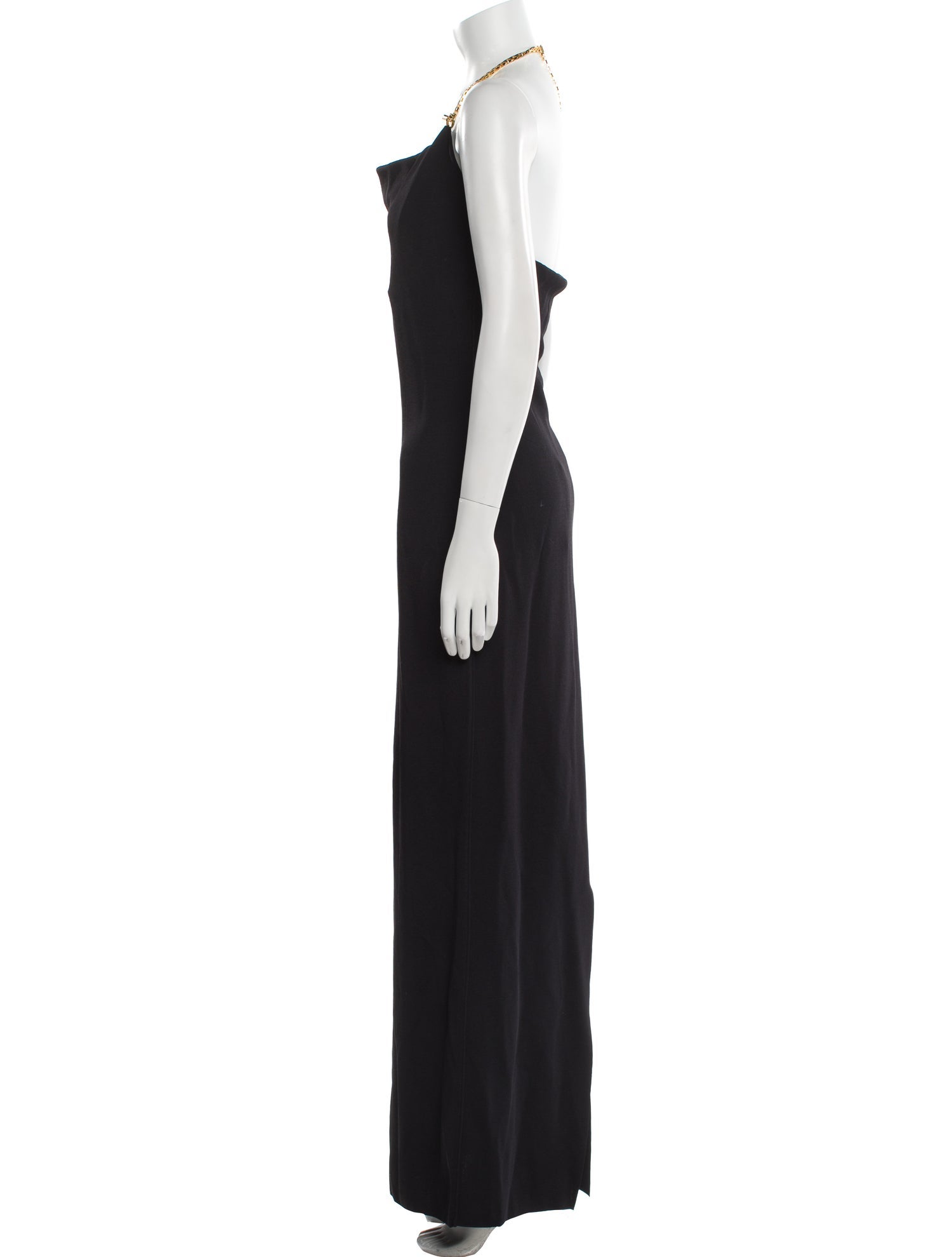 Bottega Veneta Square Neckline Long Dress