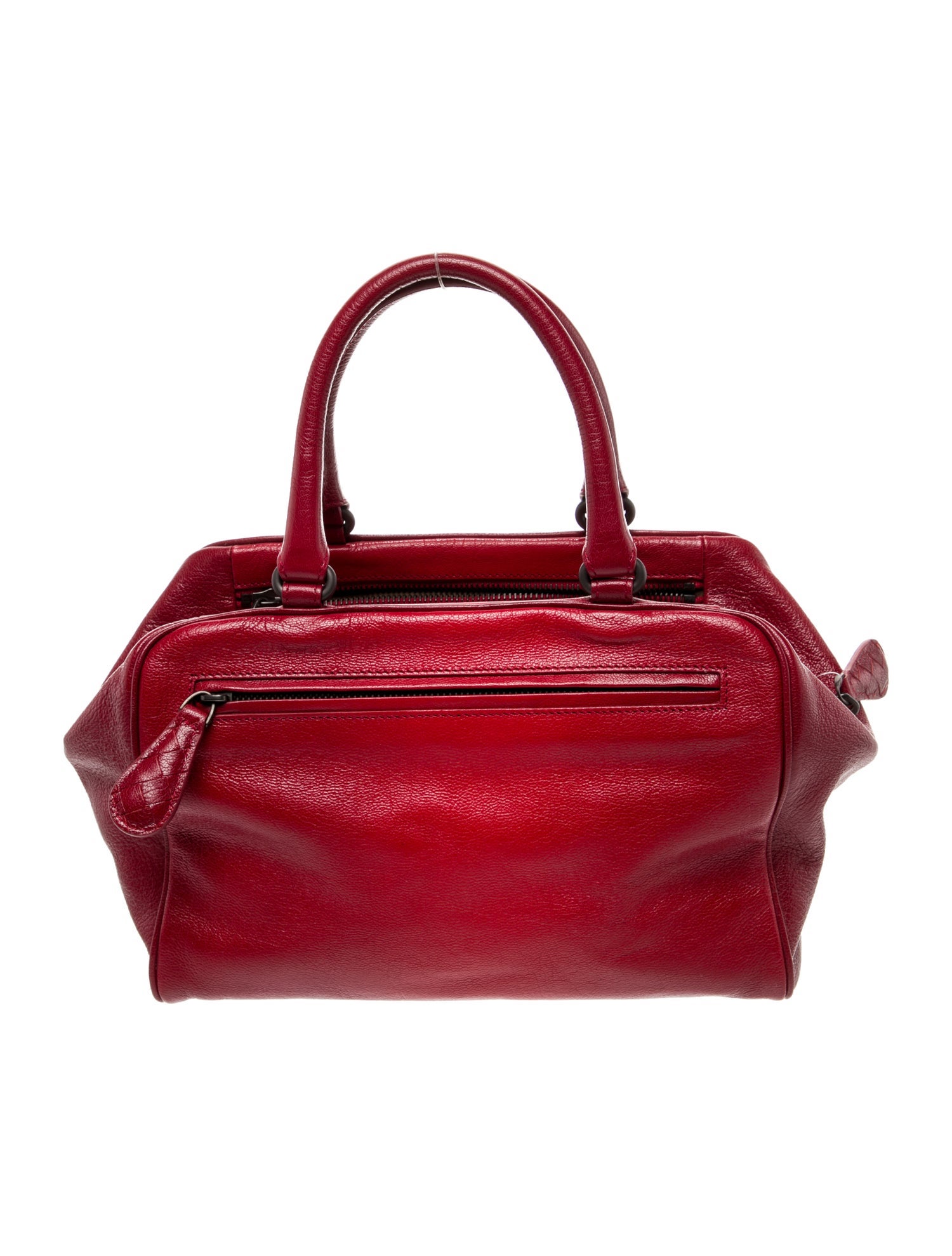 Bottega Veneta Leather Top Handle Bag